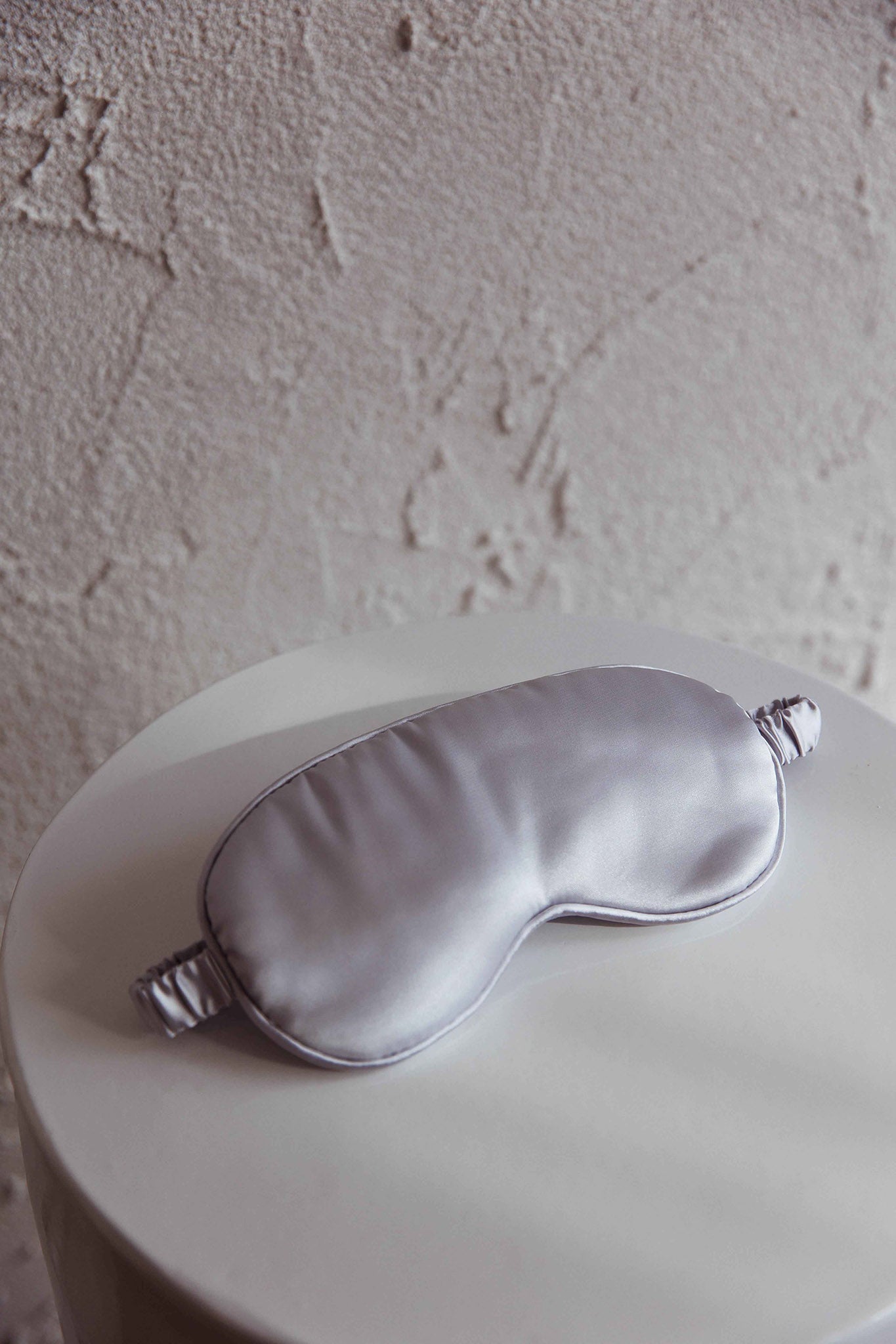 Sweet Dreams Satin Eye Mask Silver by Selfie Leslie Australia