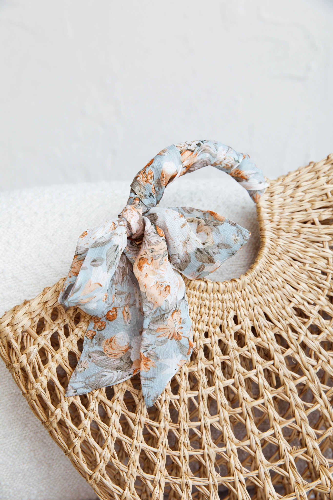 Maddie Twilly Scarf Floral Peach by Selfie Leslie Australia