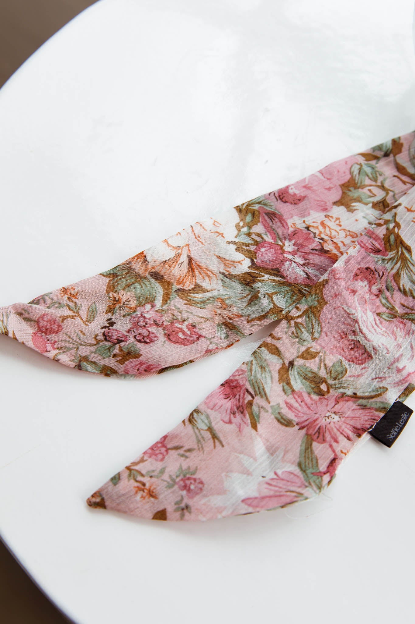 Maddie Twilly Scarf Floral Pink by Selfie Leslie Australia