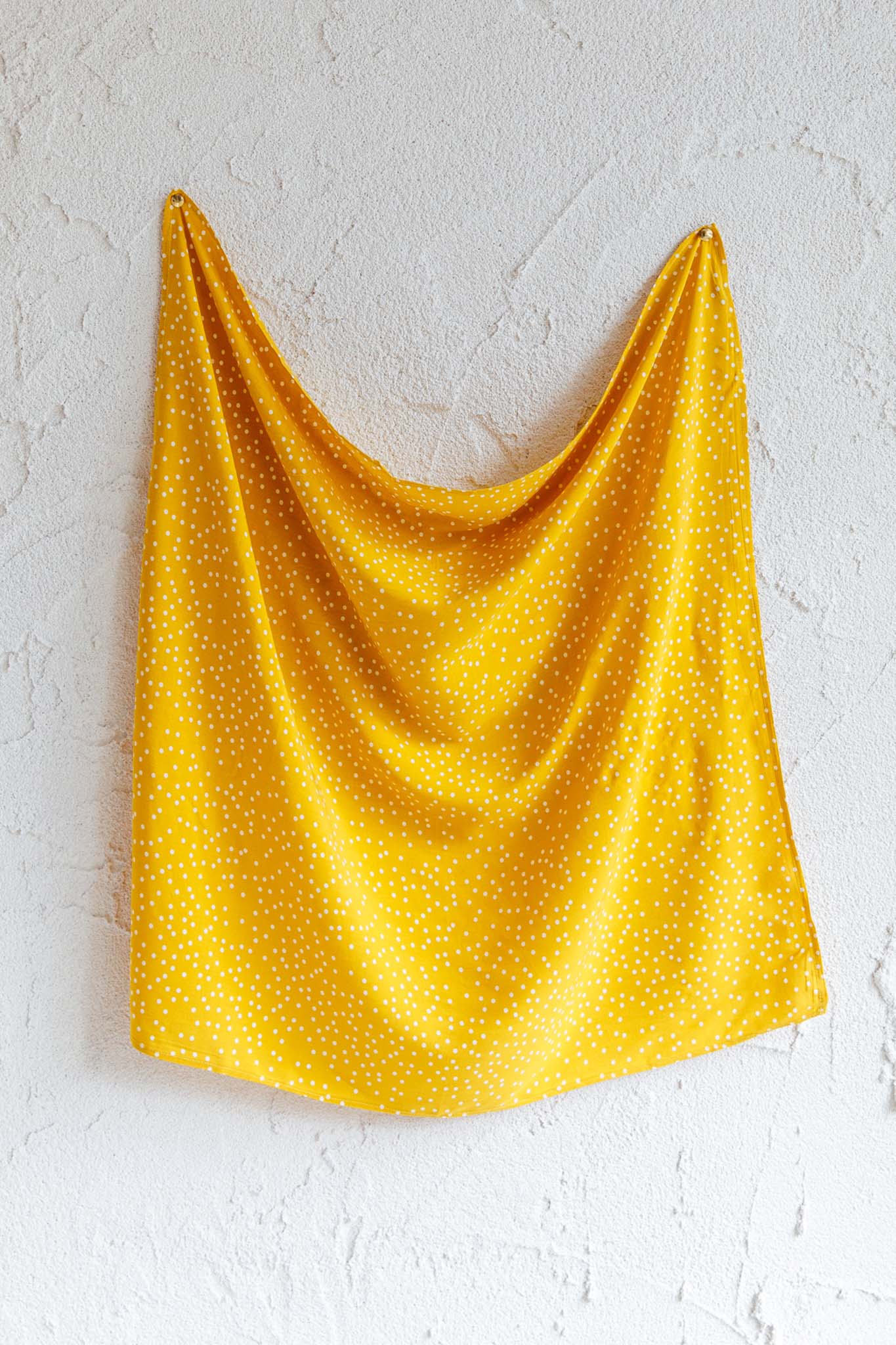 Sundaze Square Scarf Dotty Yellow by Selfie Leslie Australia