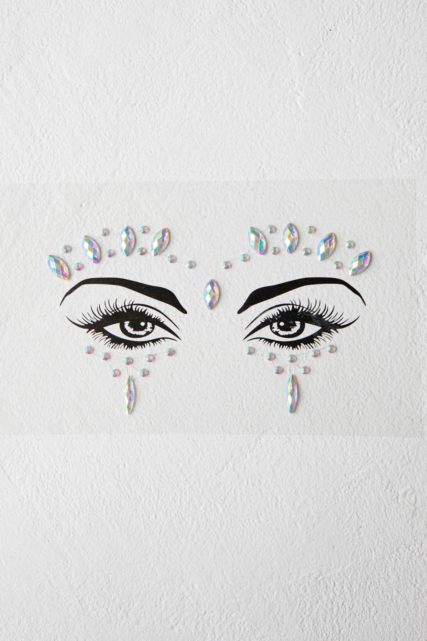 Electric Nights Face Jewels Multi C by Selfie Leslie Australia