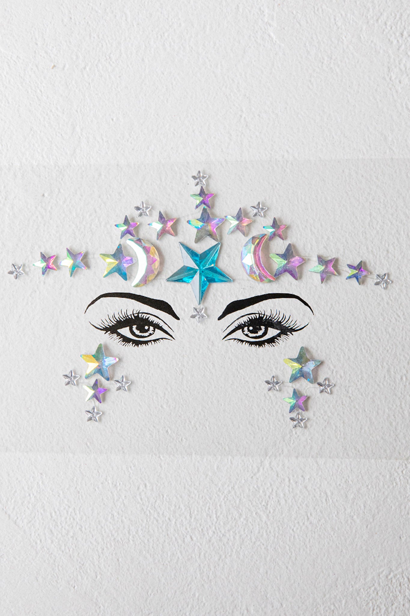 Electric Nights Face Jewels Multi F by Selfie Leslie Australia