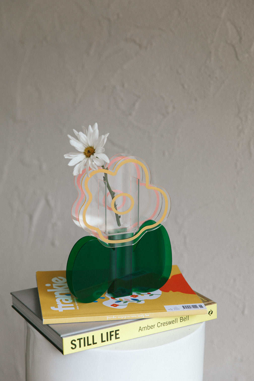 Anemone Eco-friendly Acrylic Vase Clear by Selfie Leslie Australia
