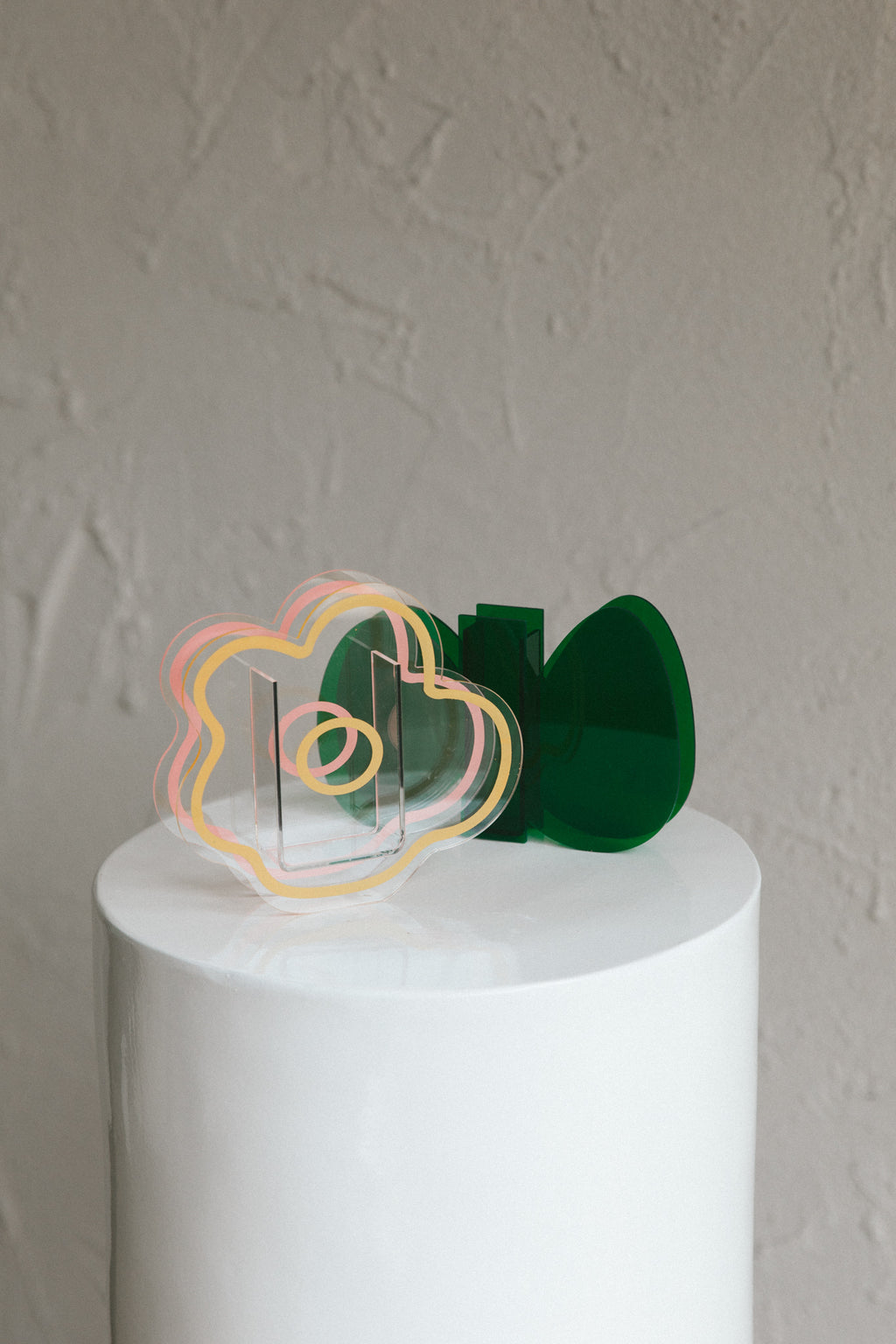 Anemone Eco-friendly Acrylic Vase Clear by Selfie Leslie Australia
