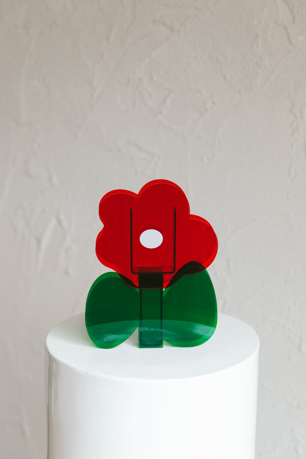 Harlie Eco-friendly Acrylic Vase Green by Selfie Leslie Australia