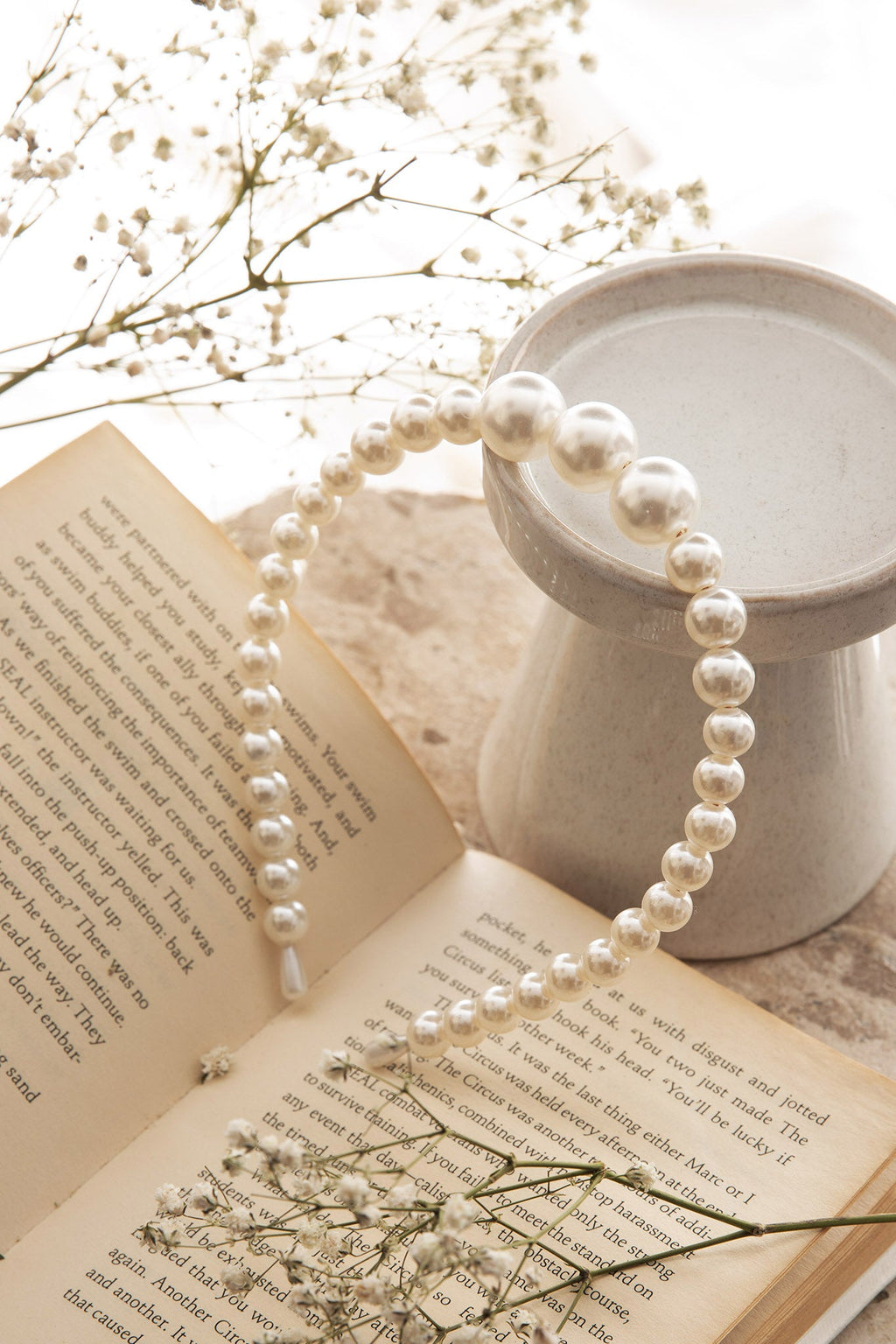 Holly Pearl Headband by Selfie Leslie
