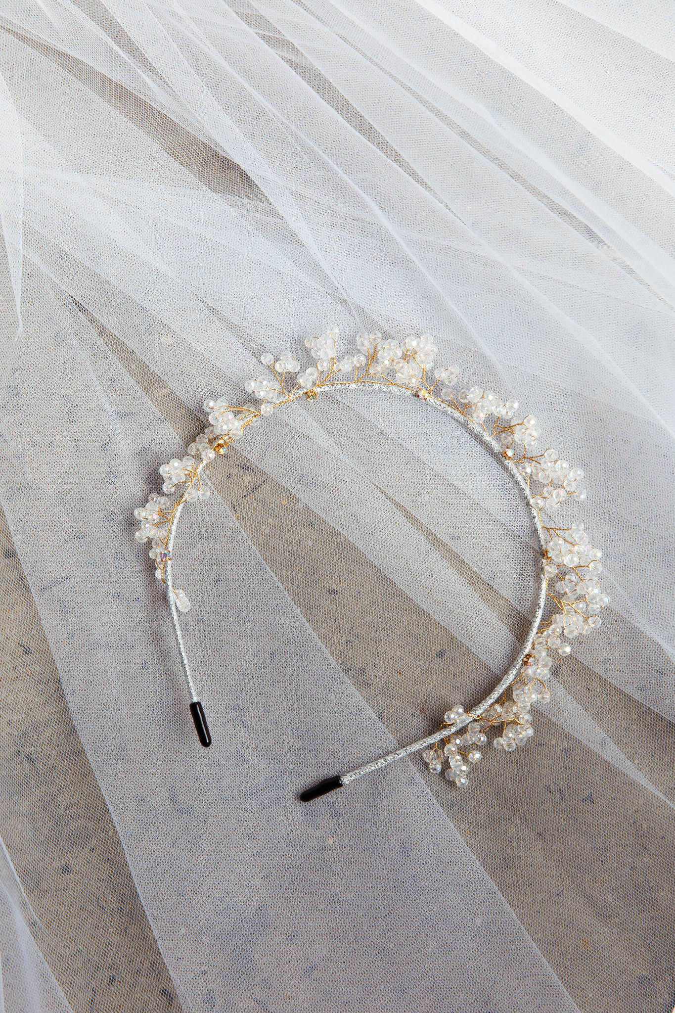 Feuille Crystal Headband Clear by Selfie Leslie Australia