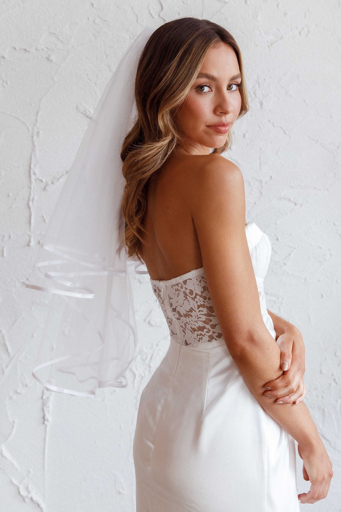 Dream Bridal Veil White by Selfie Leslie Australia