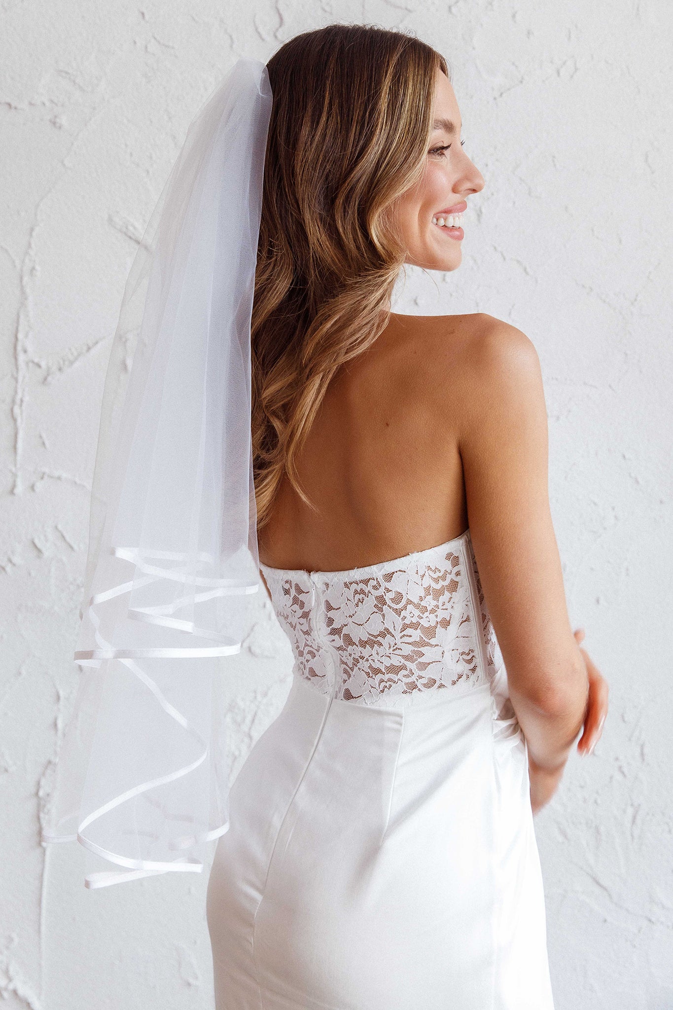 Dream Bridal Veil White by Selfie Leslie Australia