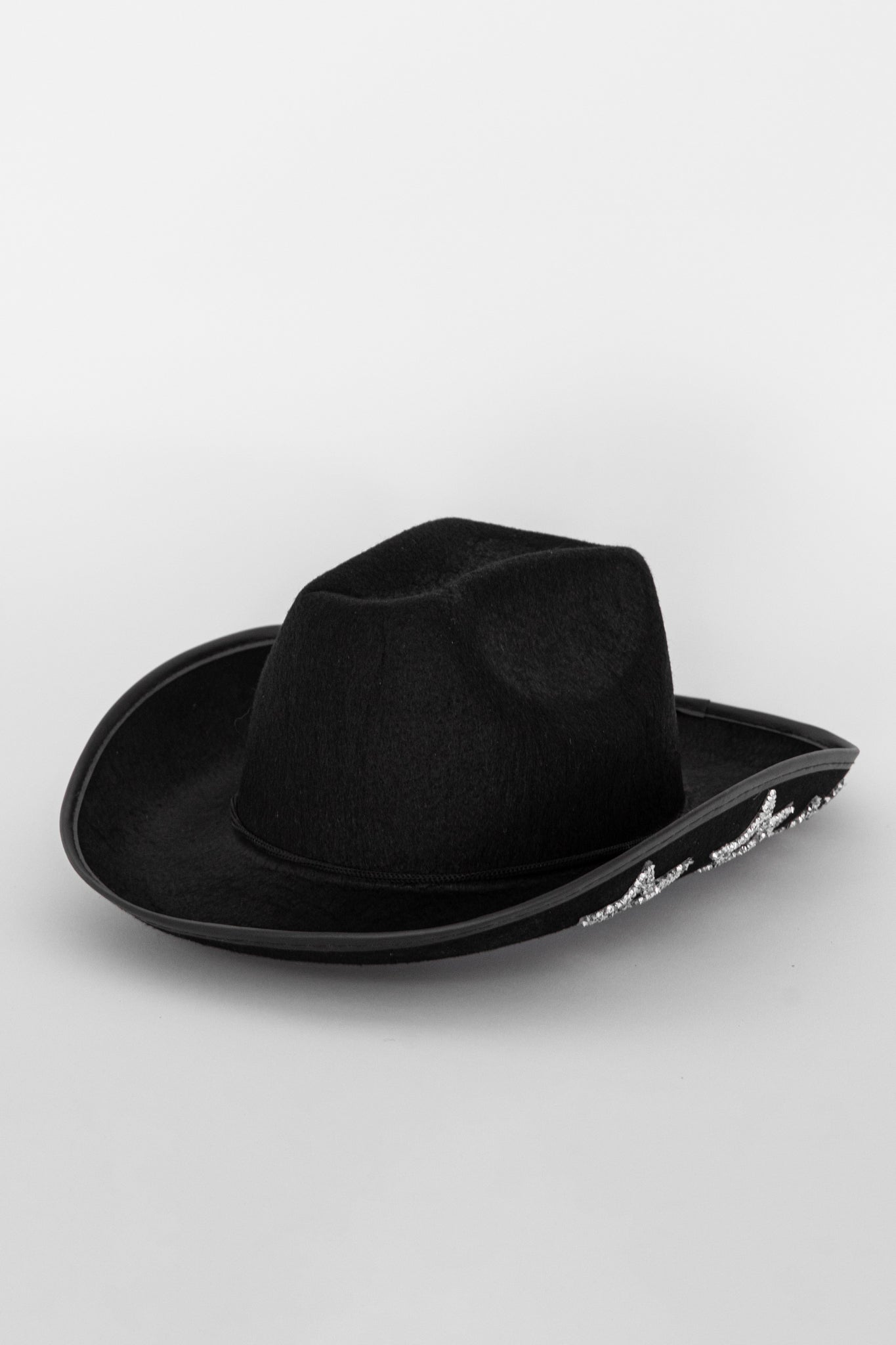 Bobby Rhinestone Star Cowboy Hat Black by Selfie Leslie Australia