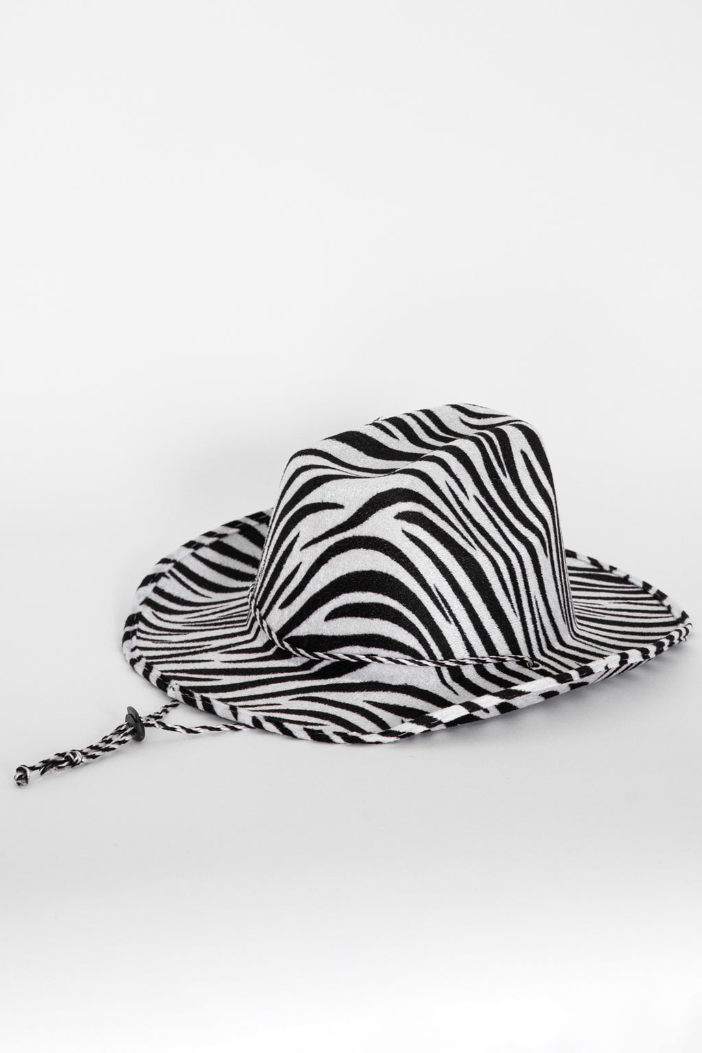 Zebra Print Cowboy Hat by Selfie Leslie Australia