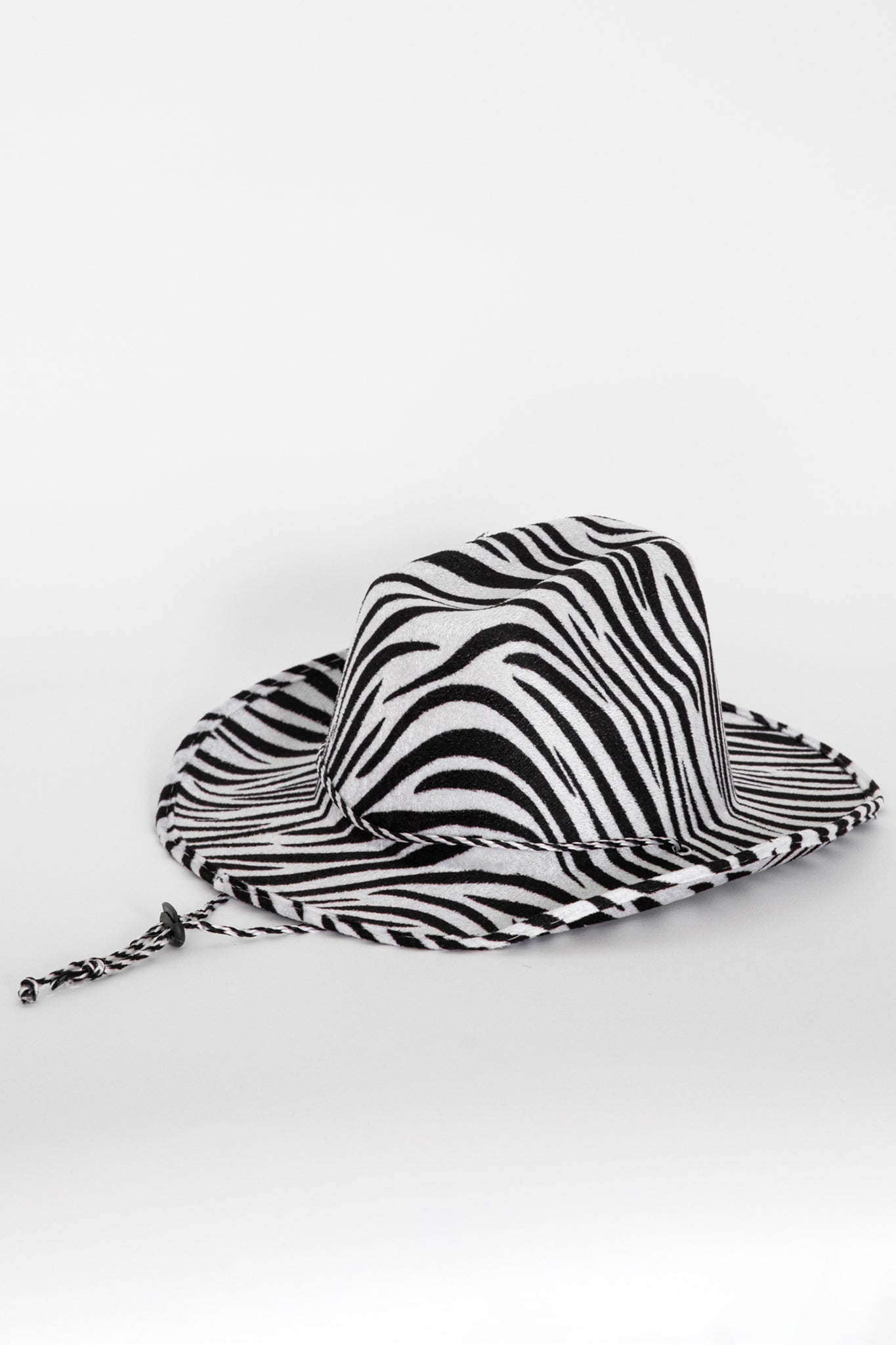 Zebra Print Cowboy Hat by Selfie Leslie Australia