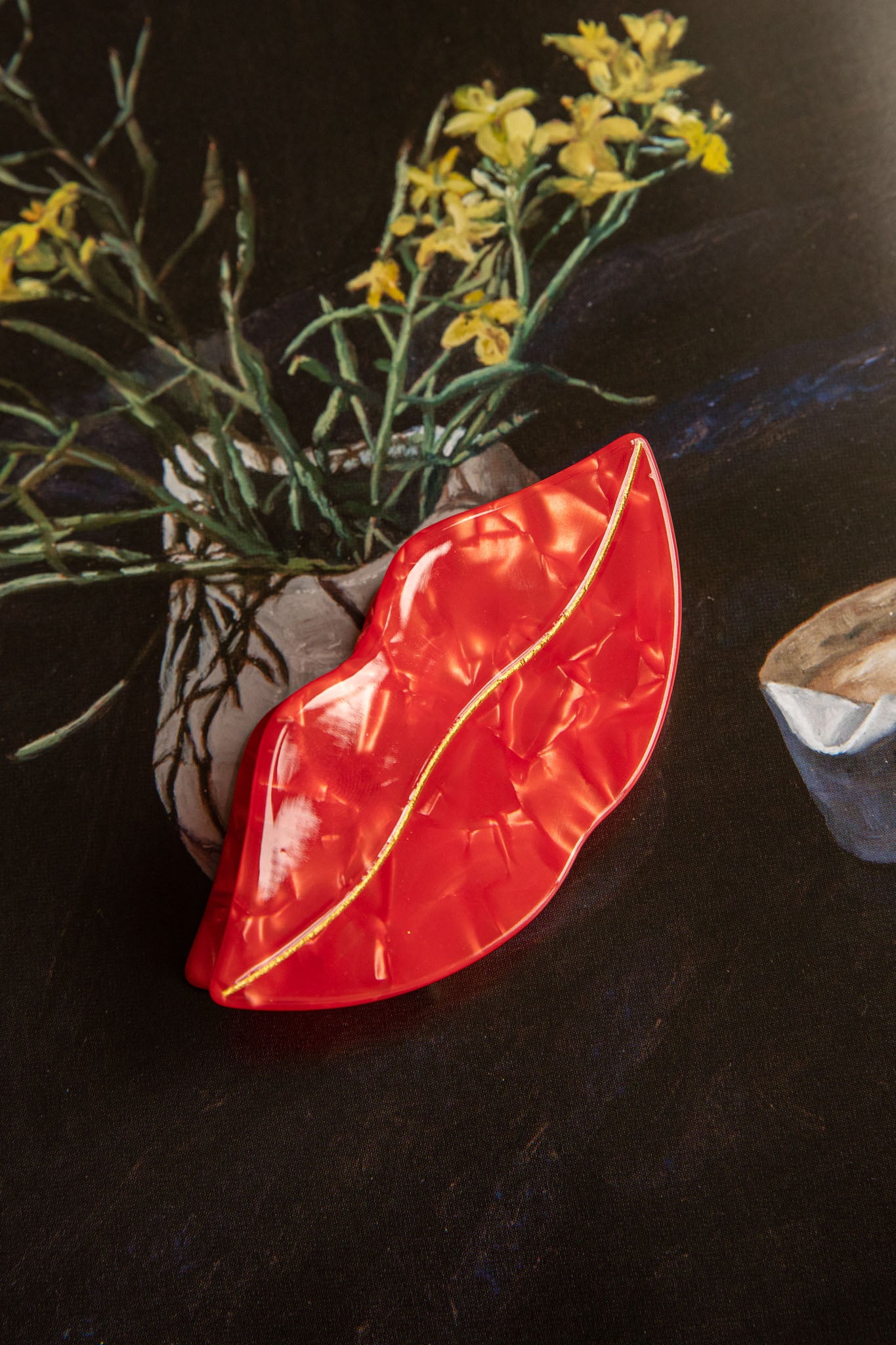 Shop the Kiss Kiss Hair Clip Red Selfie Leslie Australia