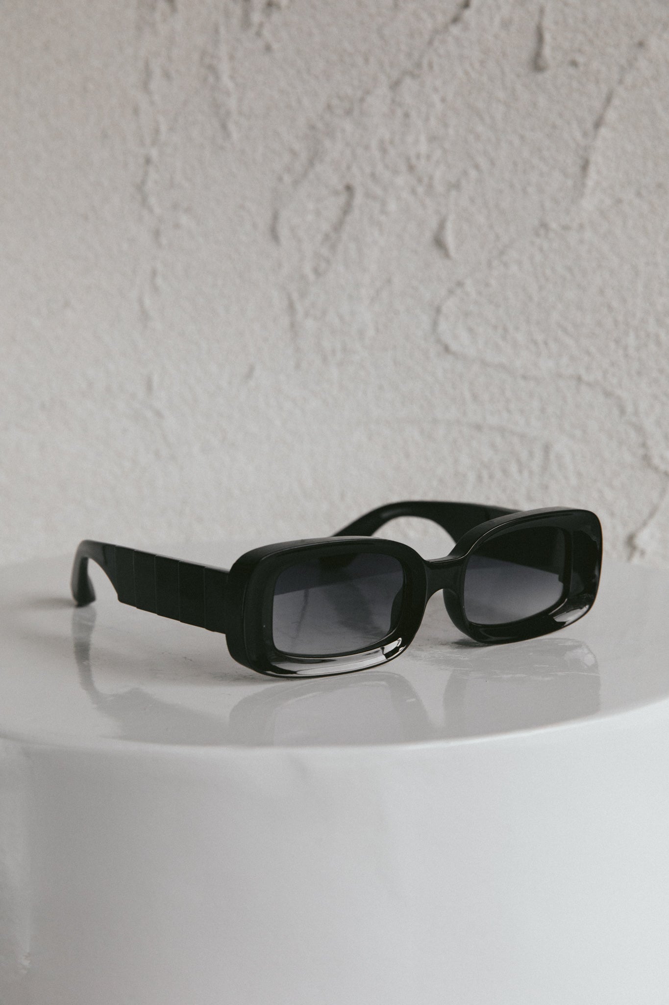 Zion Square Frame Sunglasses Black by Selfie Leslie Australia