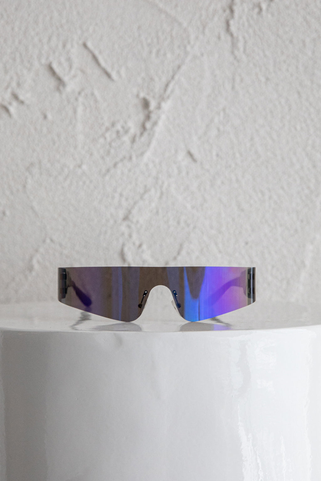 Riptide Oval Sunglasses Purple by Selfie Leslie Australia