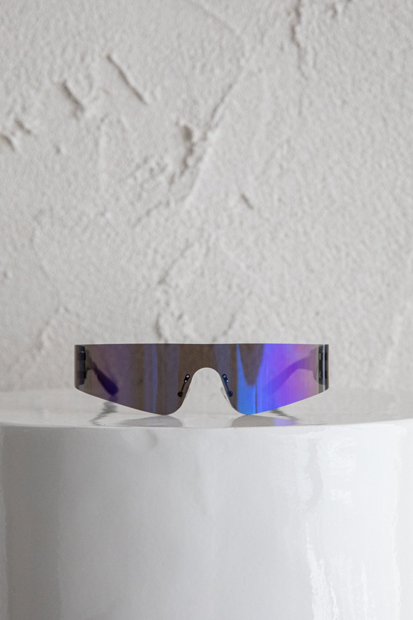 Riptide Oval Sunglasses Purple by Selfie Leslie Australia