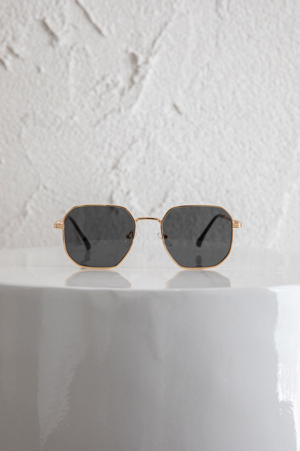 Sahara Aviator Sunglasses Black by Selfie Leslie Australia