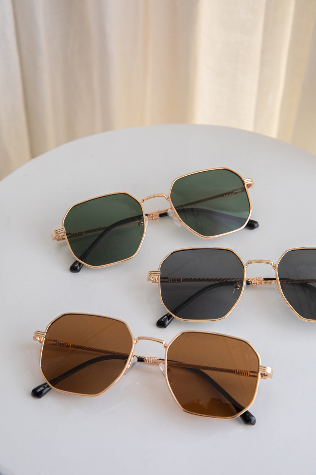 Sahara Aviator Sunglasses Black by Selfie Leslie Australia