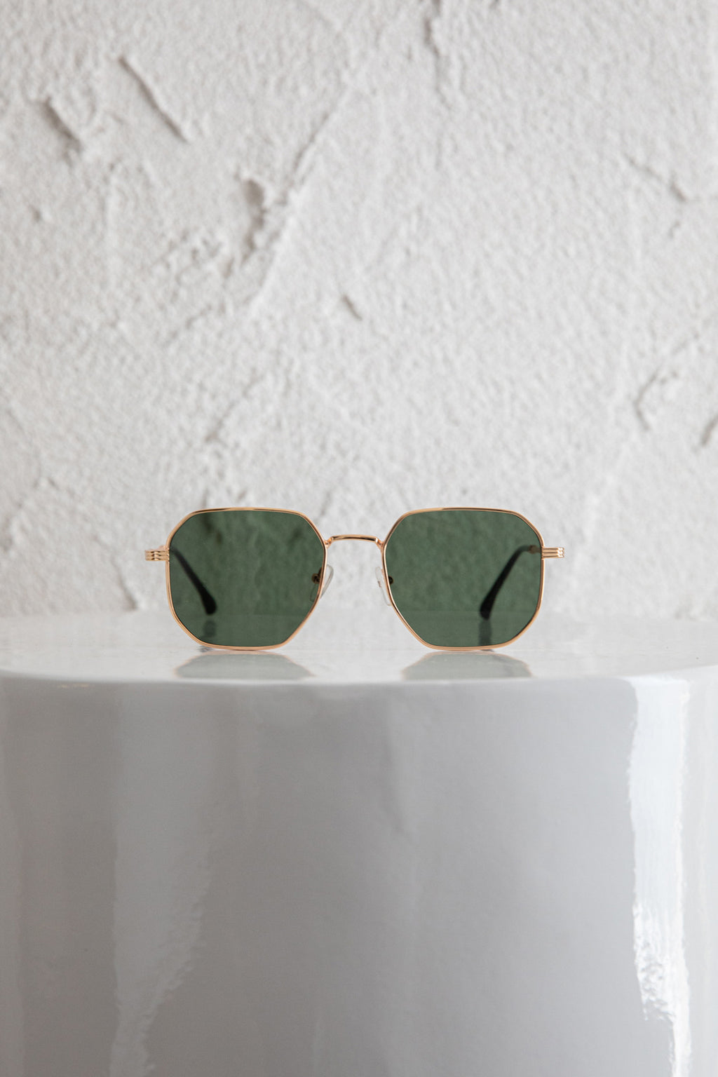 Sahara Aviator Sunglasses Dark Green by Selfie Leslie Australia