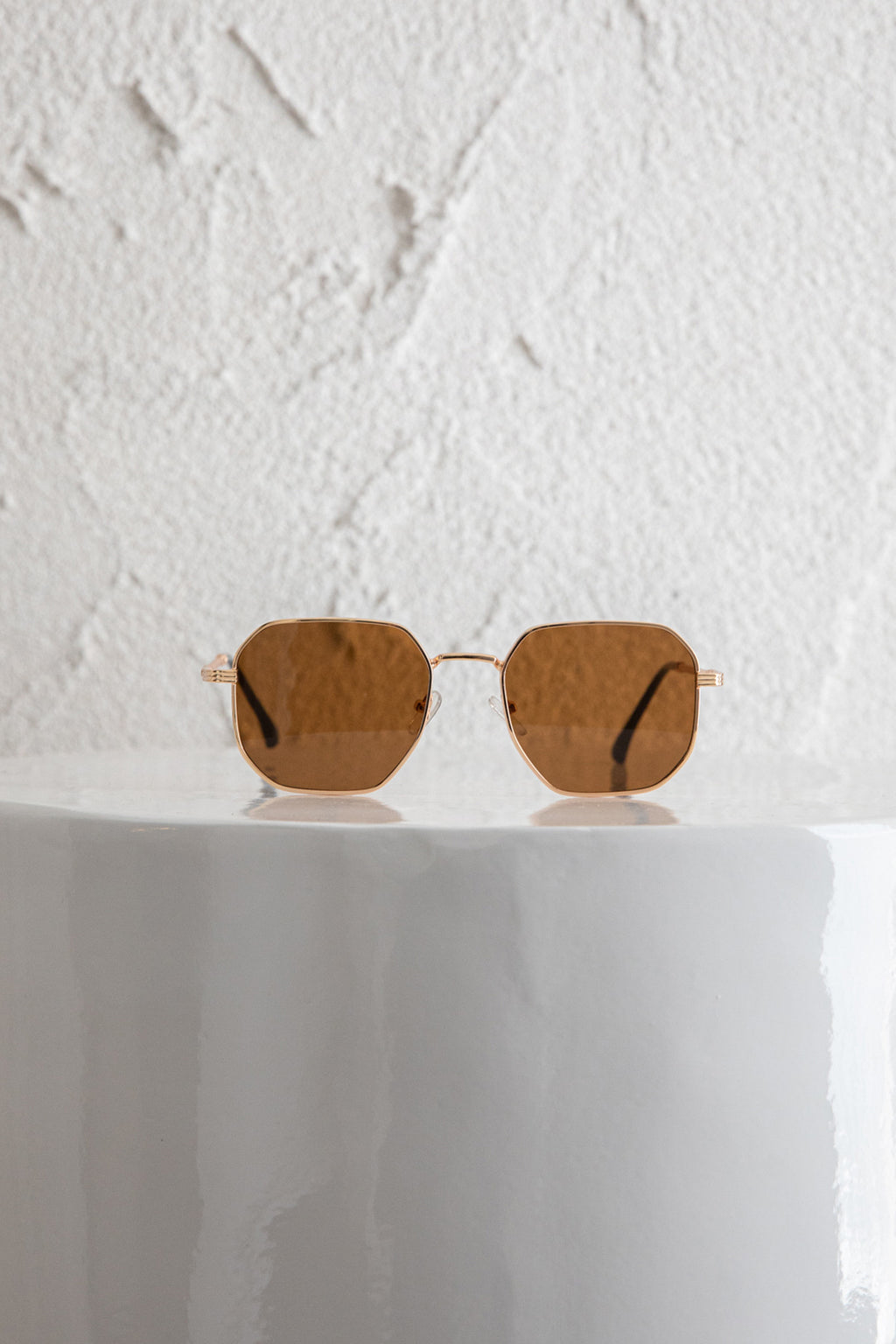 Sahara Aviator Sunglasses Tea by Selfie Leslie Australia