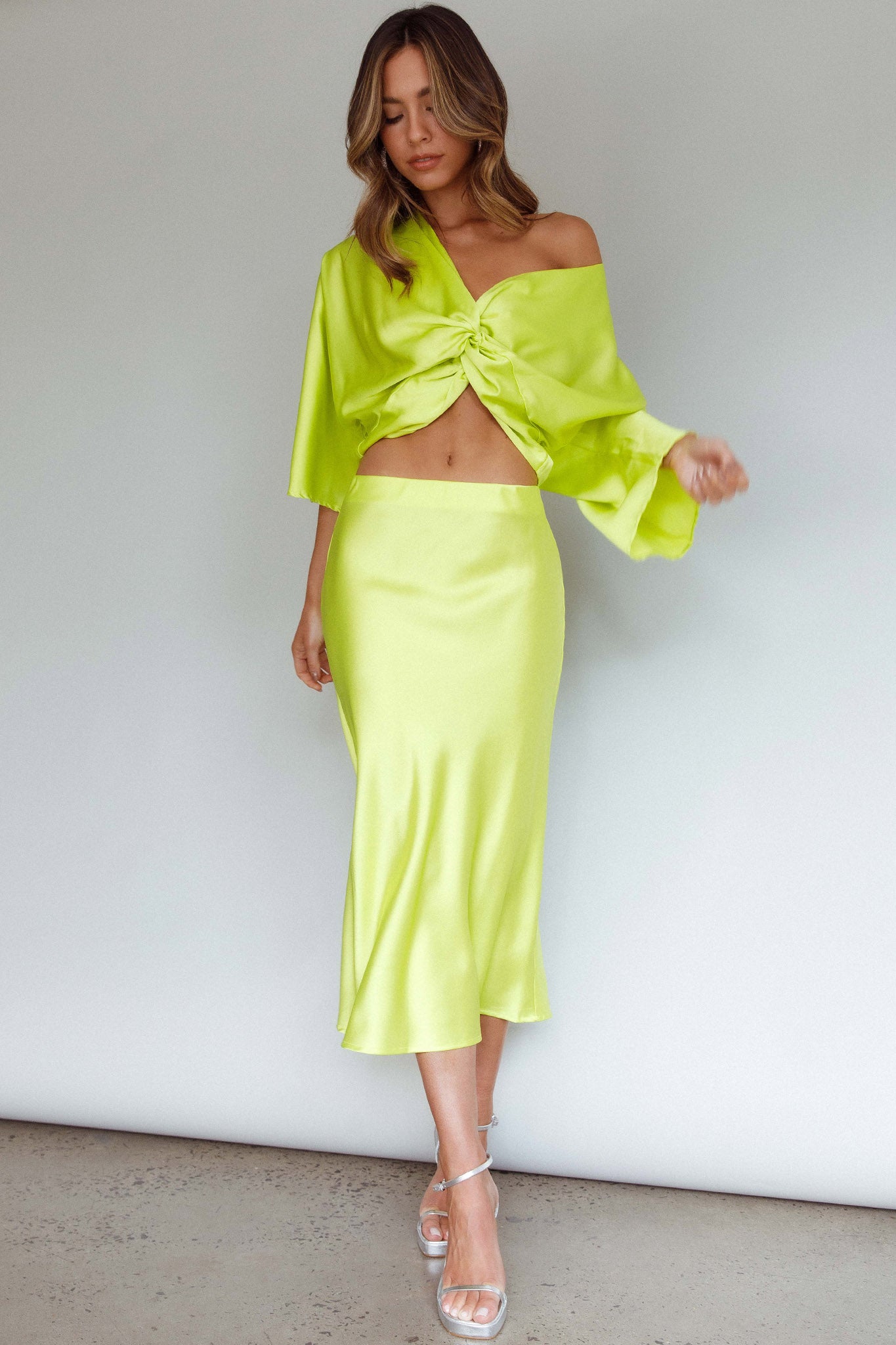 Casablanca Twist Top Citron by Selfie Leslie Australia