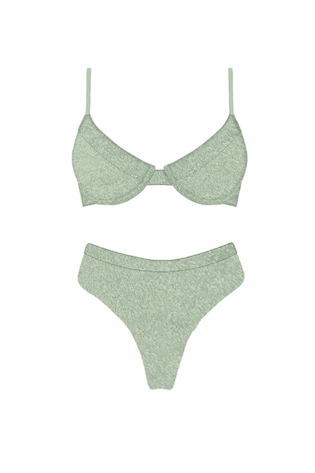 Zuma Bikini Top Mint by Selfie Leslie Australia