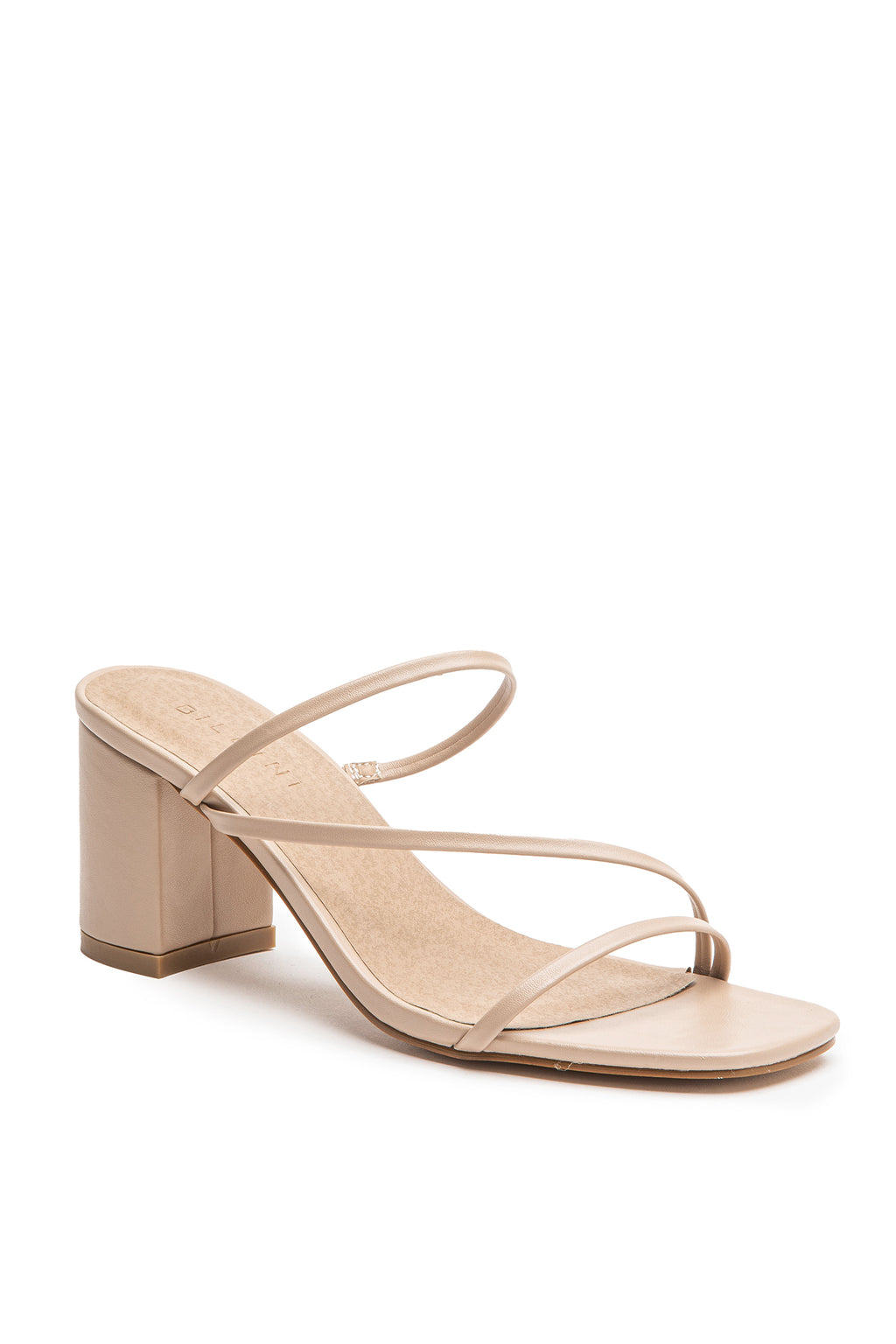 Billini Yazmin Block Heel Nude by Selfie Leslie