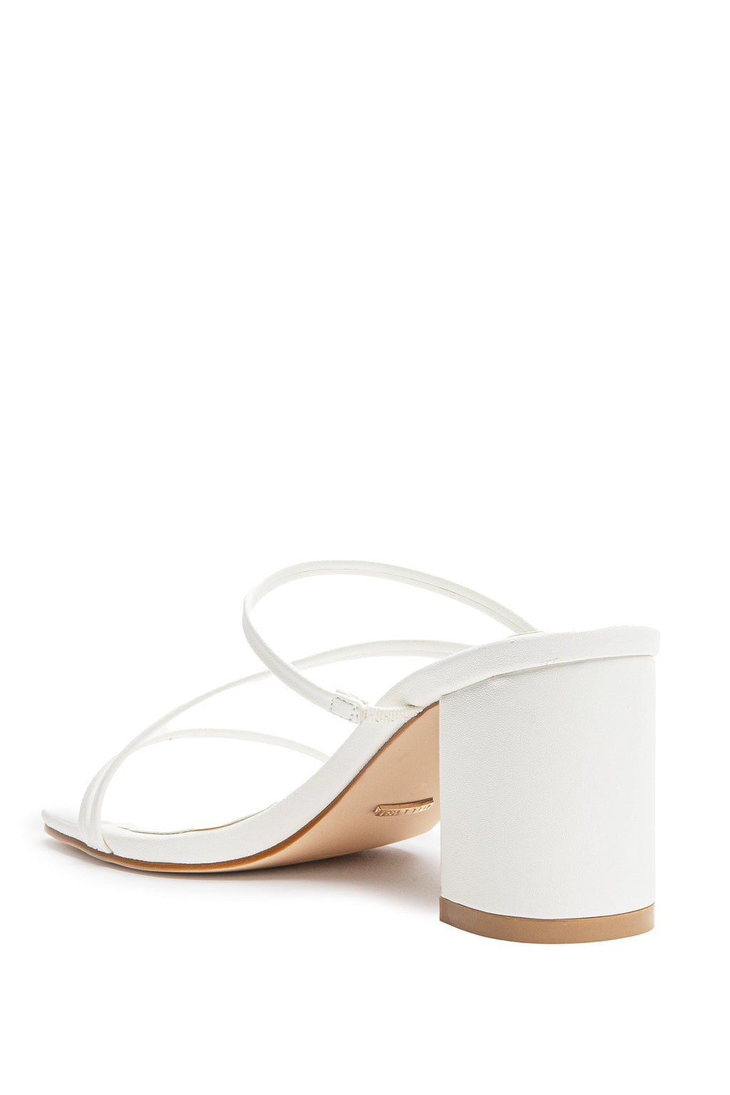 Billini Yazmin Block Heel White by Selfie Leslie