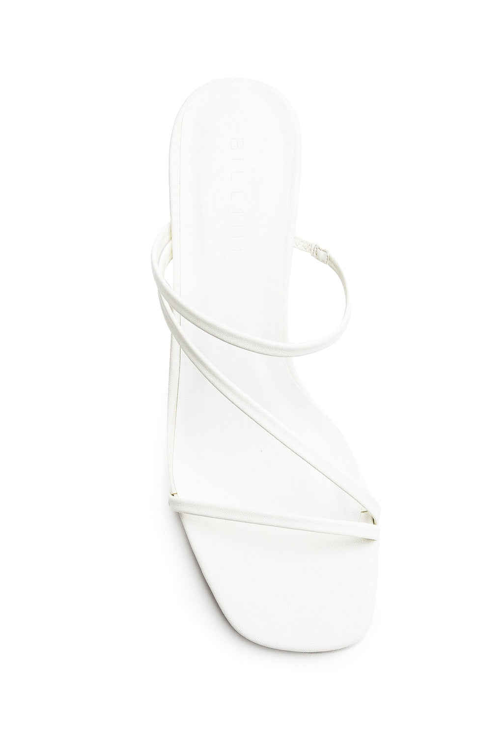 Billini Yazmin Block Heel White by Selfie Leslie