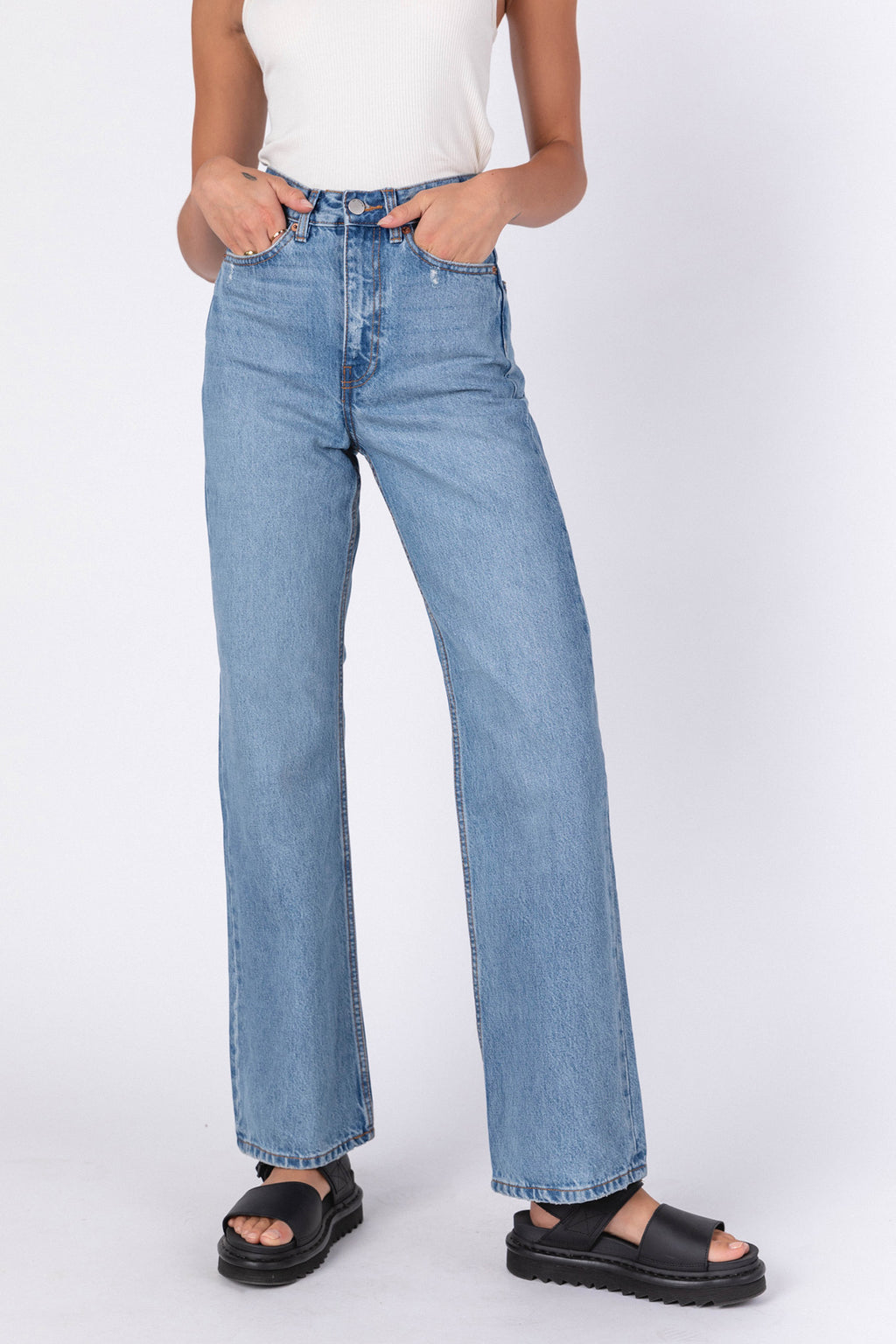 Dr Denim Echo Jeans Blue Jay by Selfie Leslie Australia