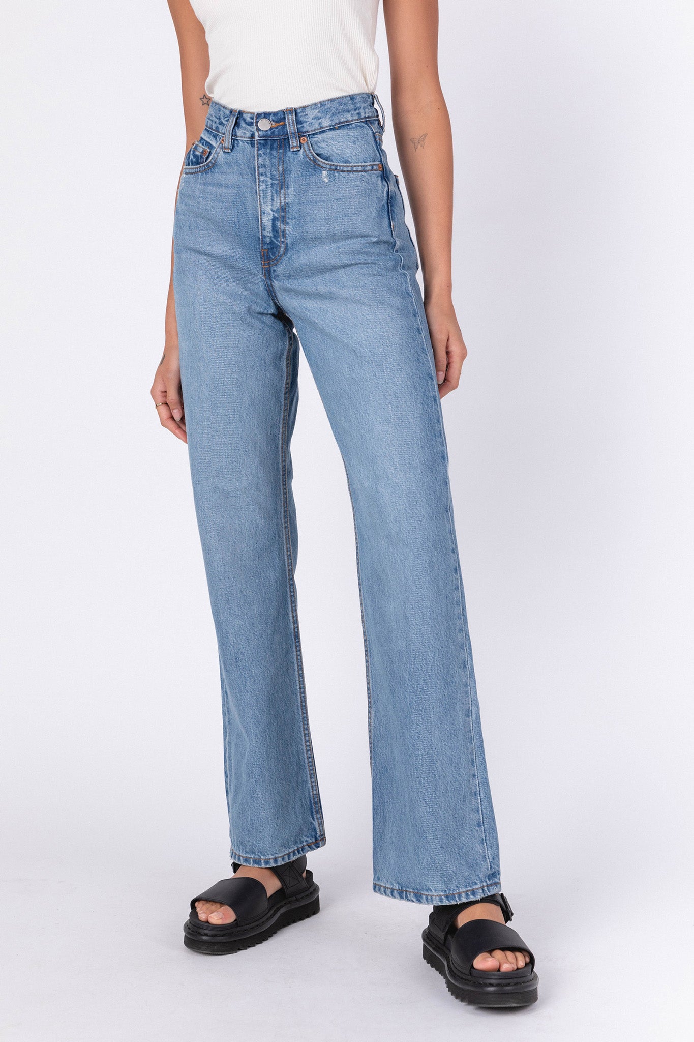 Dr Denim Echo Jeans Blue Jay by Selfie Leslie Australia