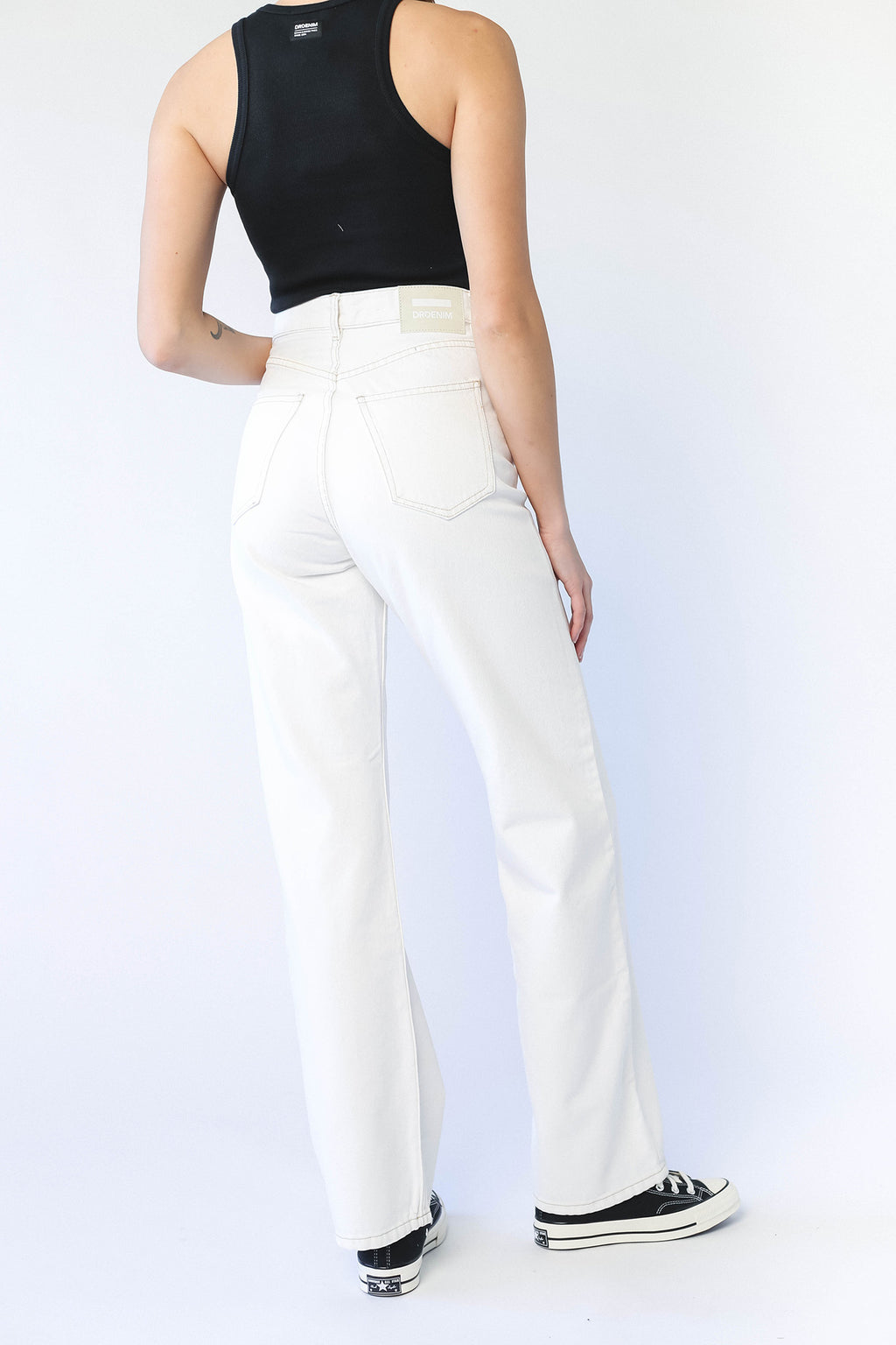 Dr Denim Echo Jeans Light Ecru by Selfie Leslie Australia