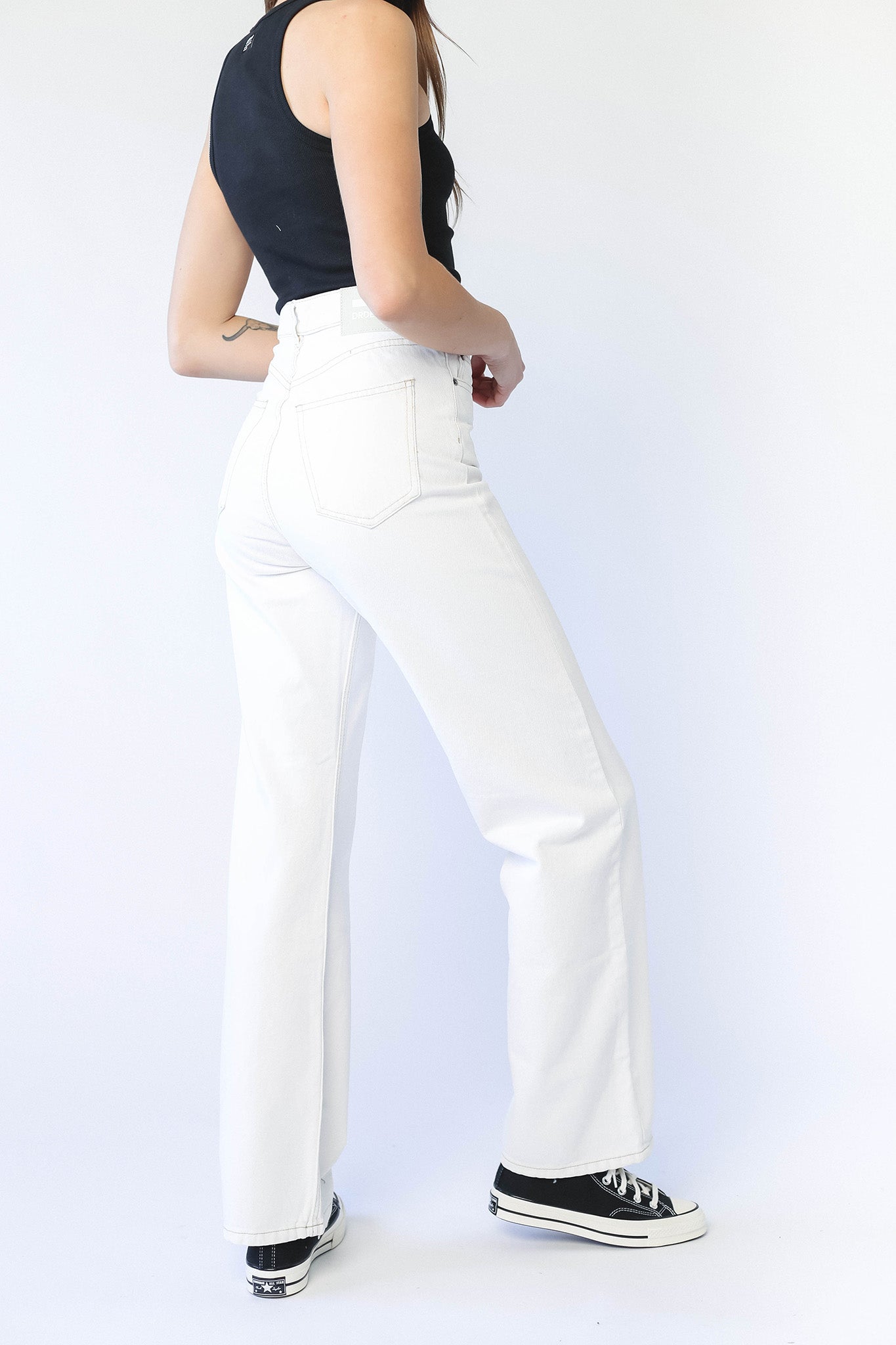 Dr Denim Echo Jeans Light Ecru by Selfie Leslie Australia
