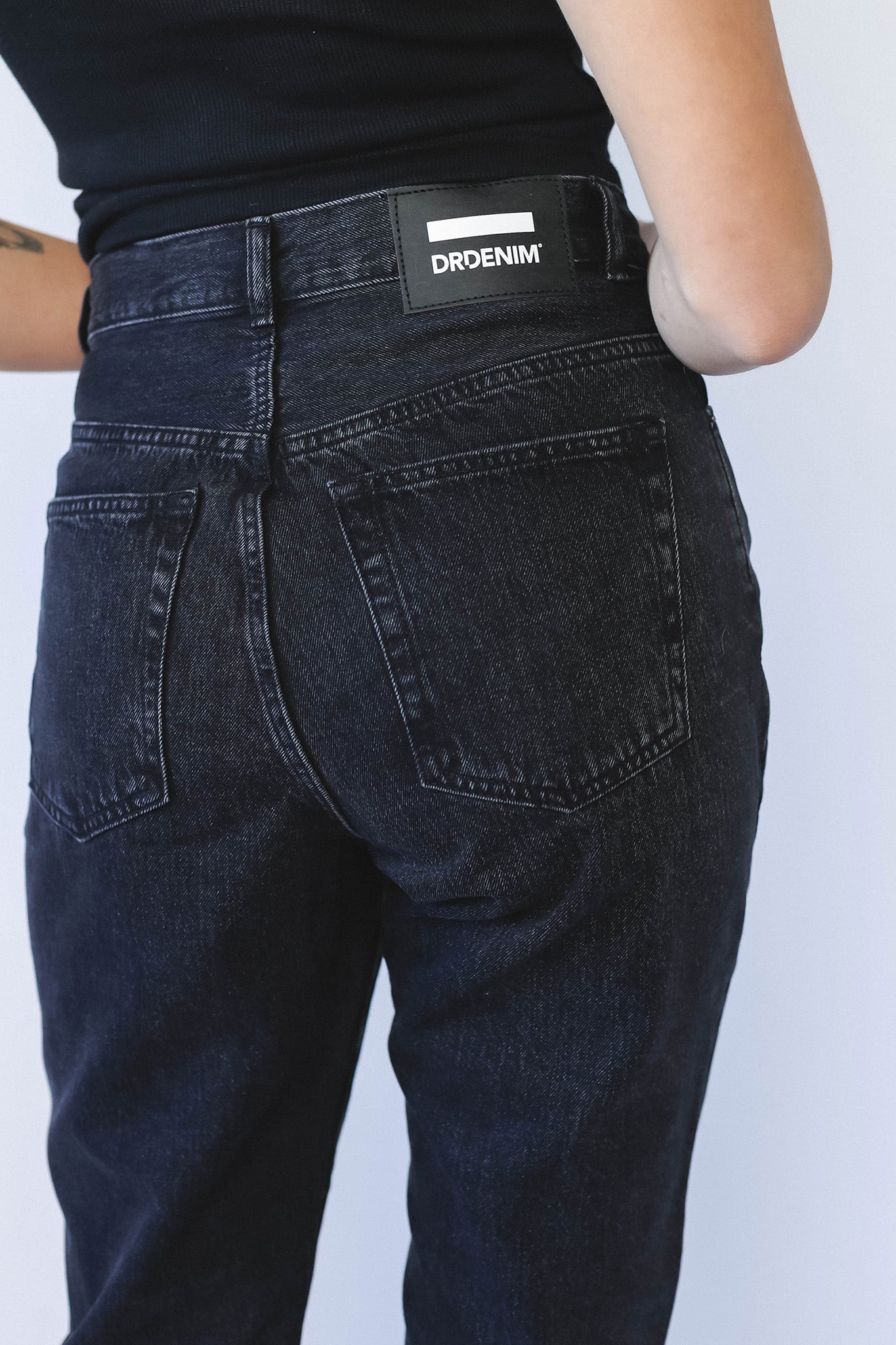 Dr Denim Nora Jeans Black Retro by Selfie Leslie Australia