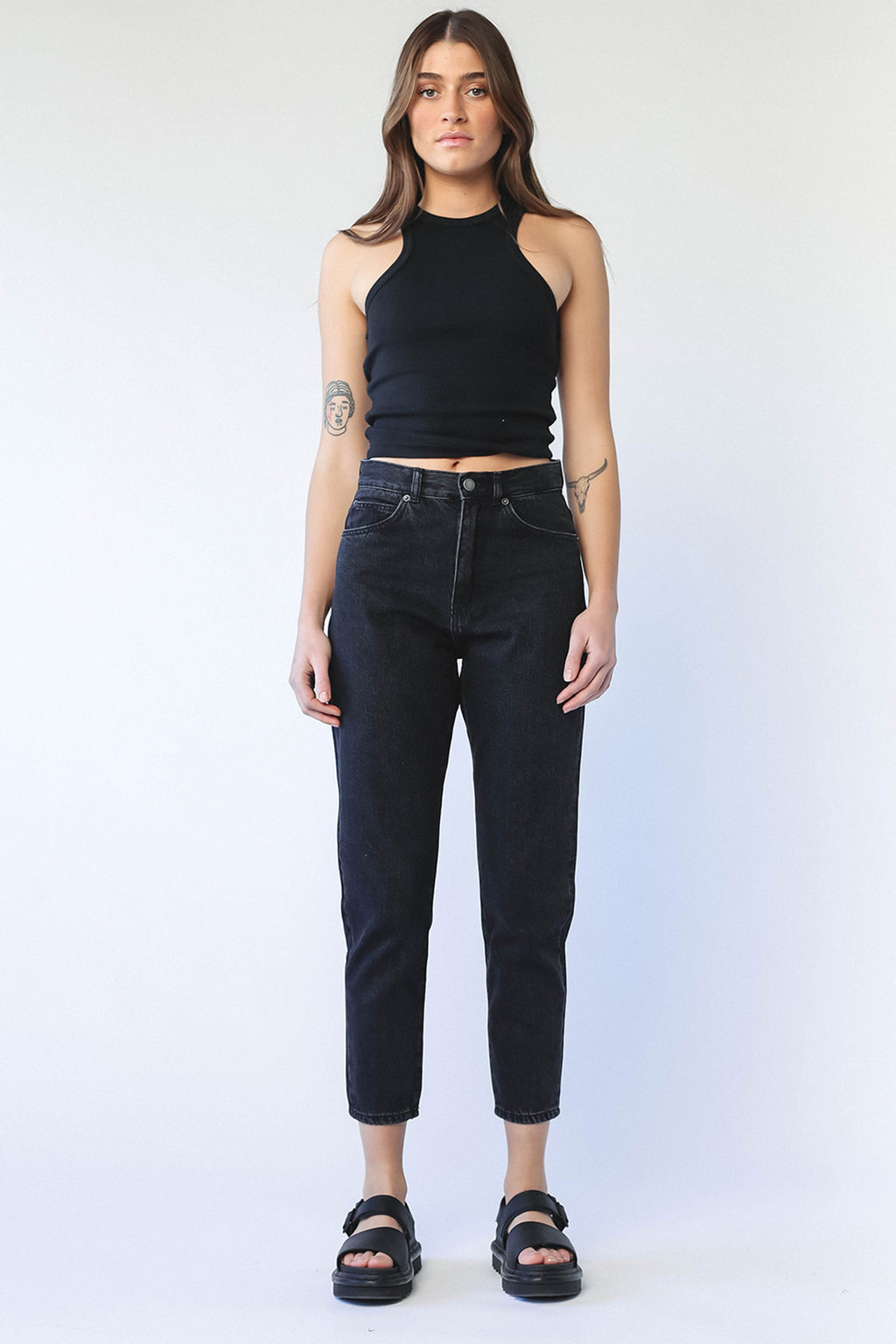 Dr Denim Nora Jeans Black Retro by Selfie Leslie Australia