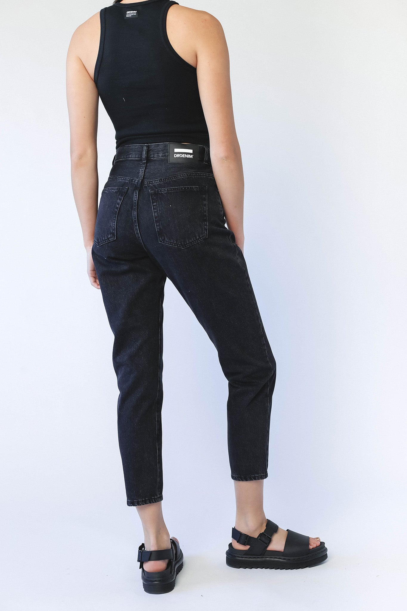 Dr Denim Nora Jeans Black Retro by Selfie Leslie Australia