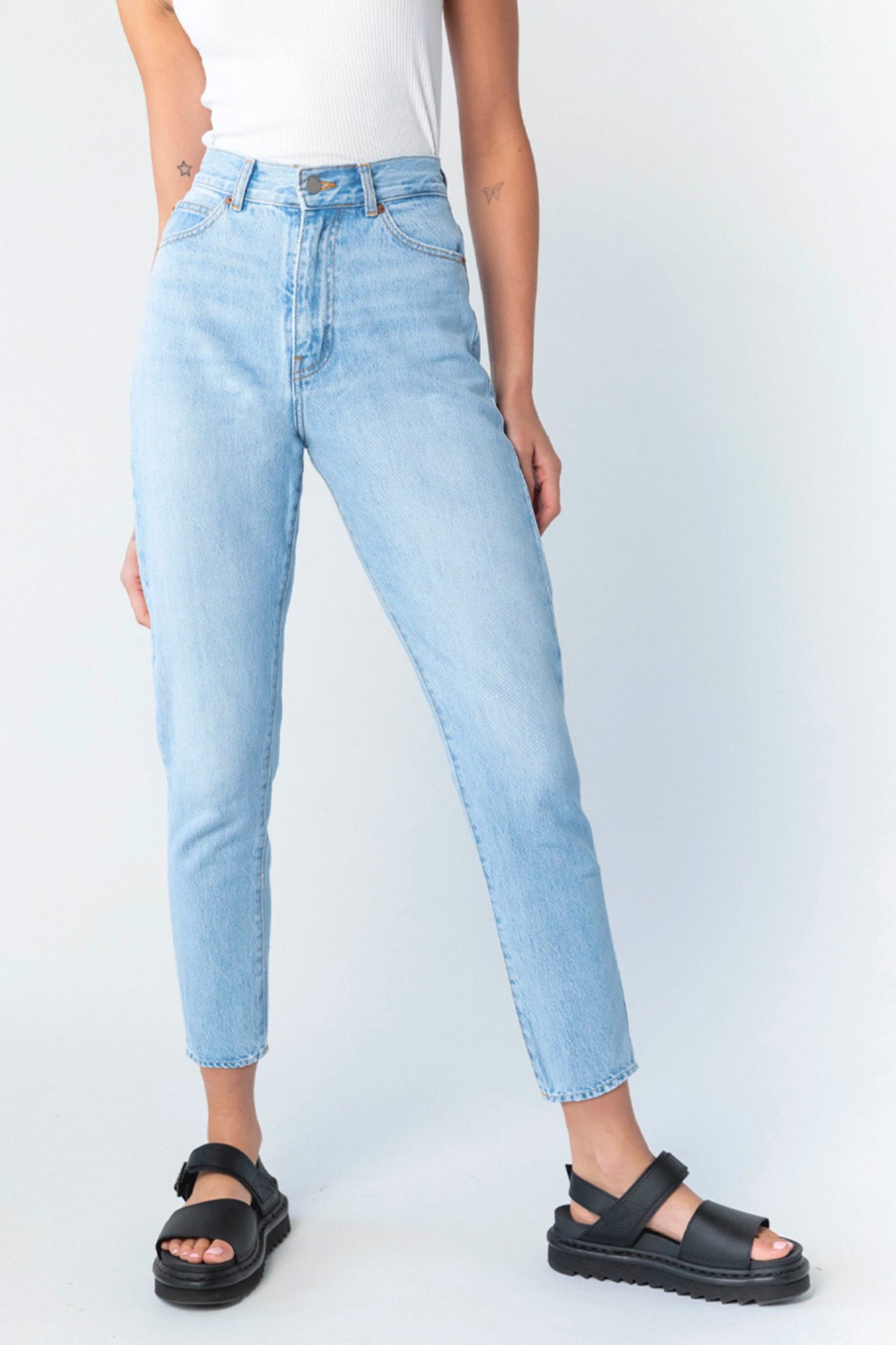 Dr Denim Nora Jeans Light Blue Jay by Selfie Leslie Australia