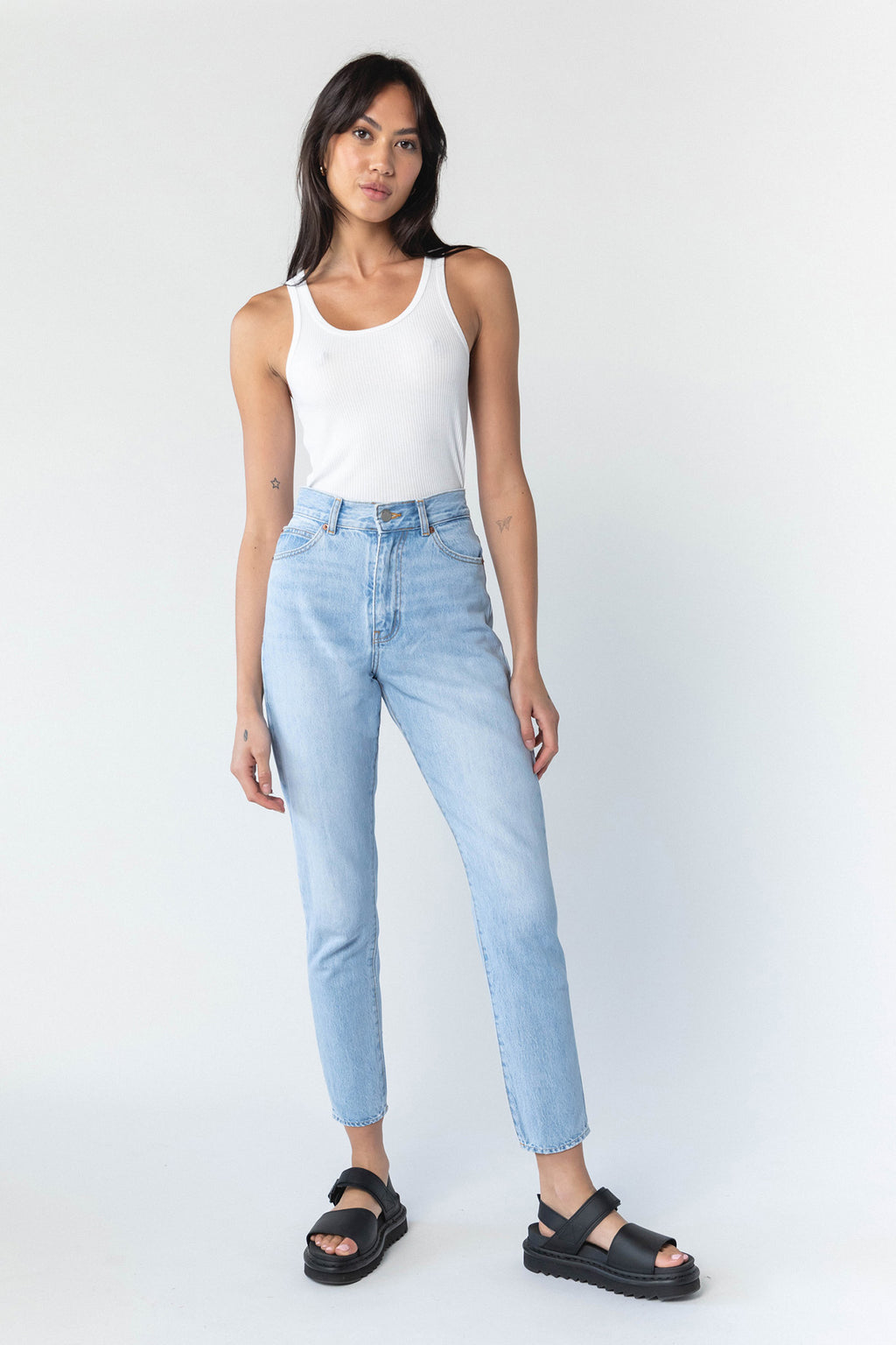 Dr Denim Nora Jeans Light Blue Jay by Selfie Leslie Australia