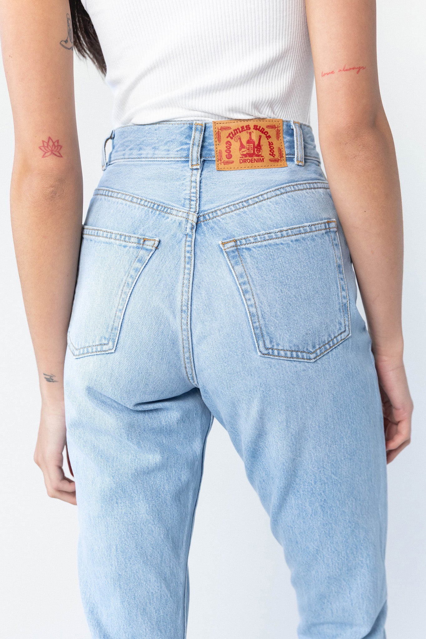 Dr Denim Nora Jeans Light Blue Jay by Selfie Leslie Australia