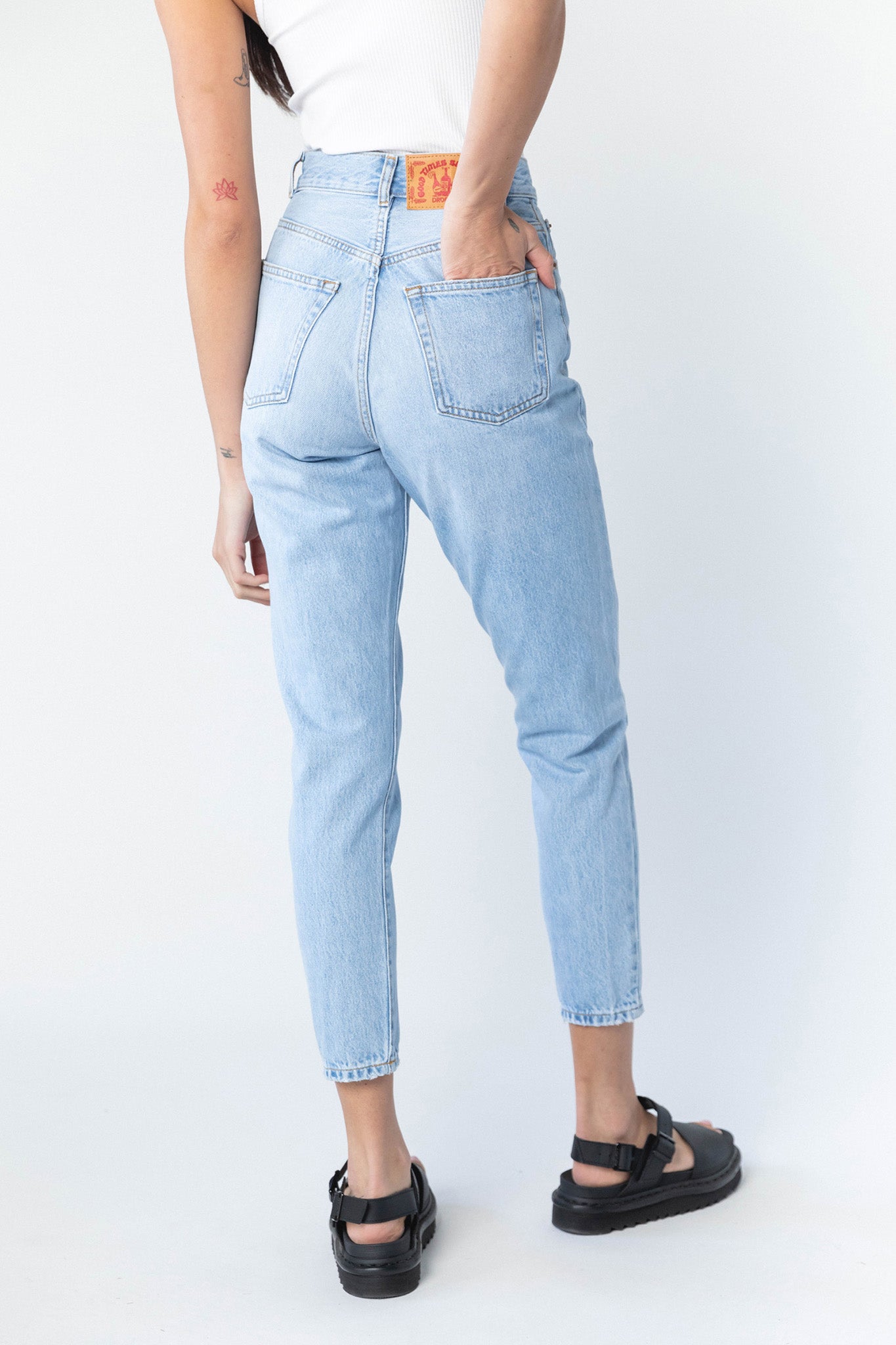 Dr Denim Nora Jeans Light Blue Jay by Selfie Leslie Australia