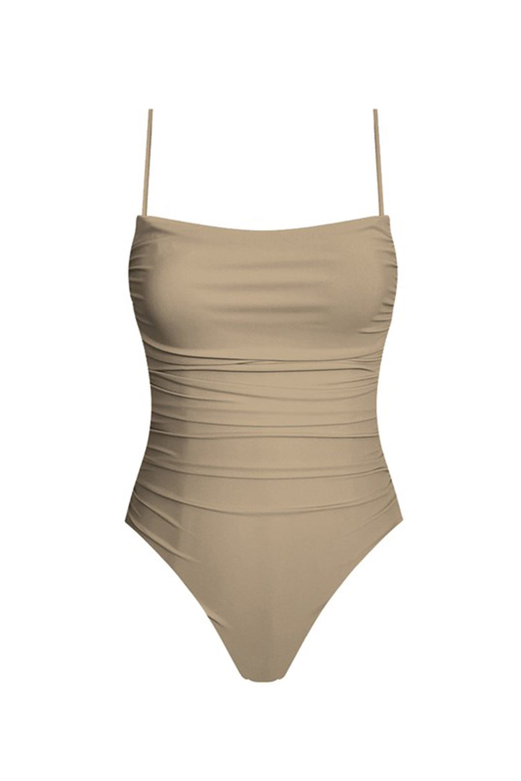 Isla Ruched One Piece Swimsuit Suntanned by Selfie Leslie Australia
