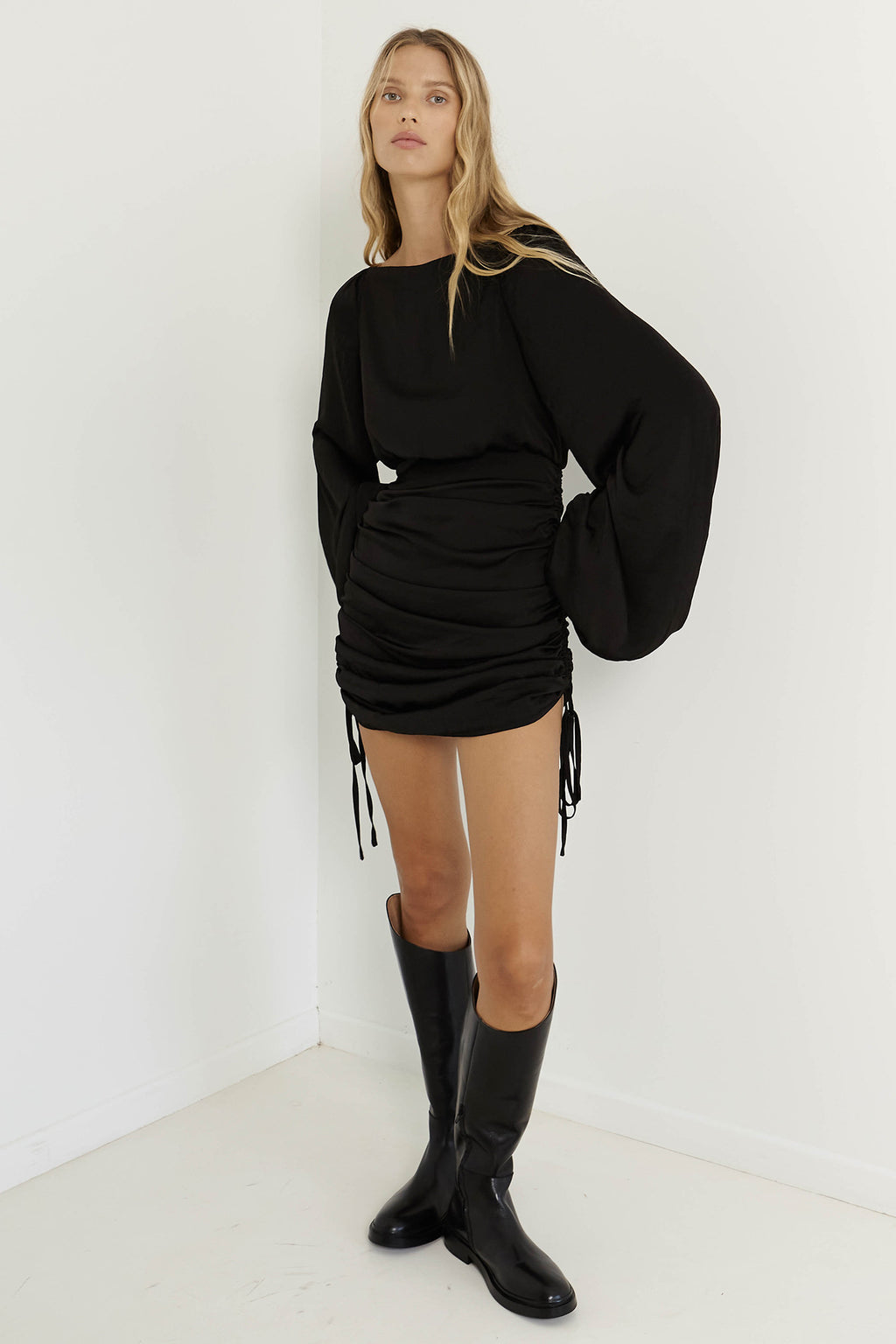 SNDYS Gigi Mini Dress Black by Selfie Leslie Australia