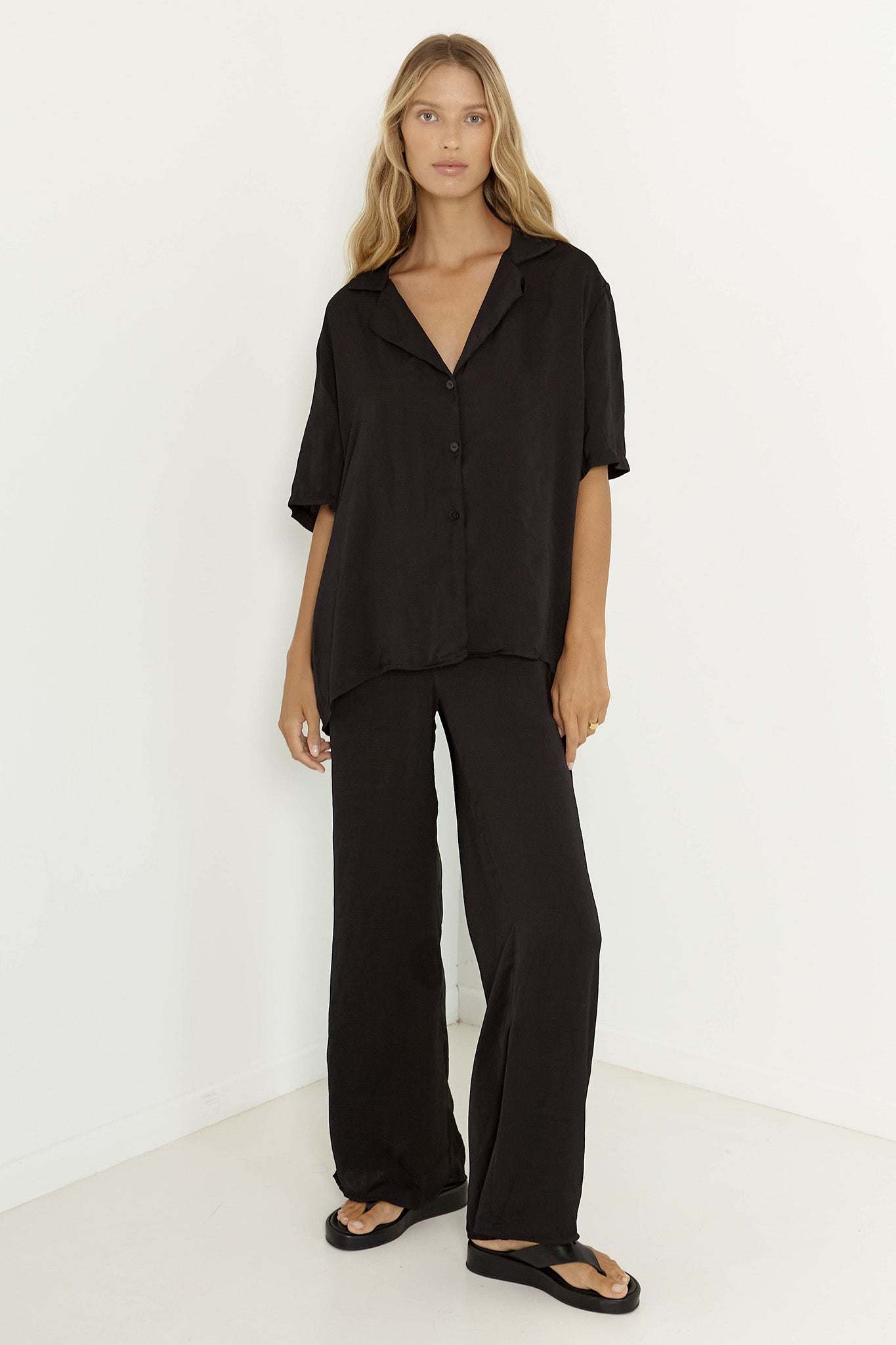 SNDYS Hallie Pant Black by Selfie Leslie Australia
