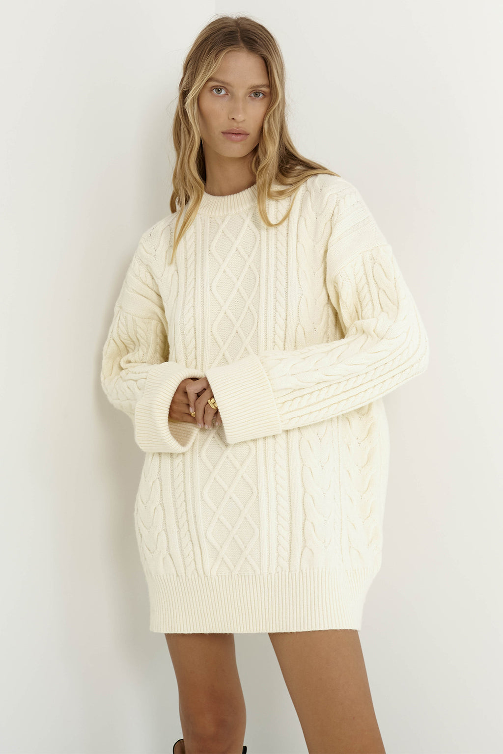 SNDYS Nellie Jumper Cream by Selfie Leslie Australia