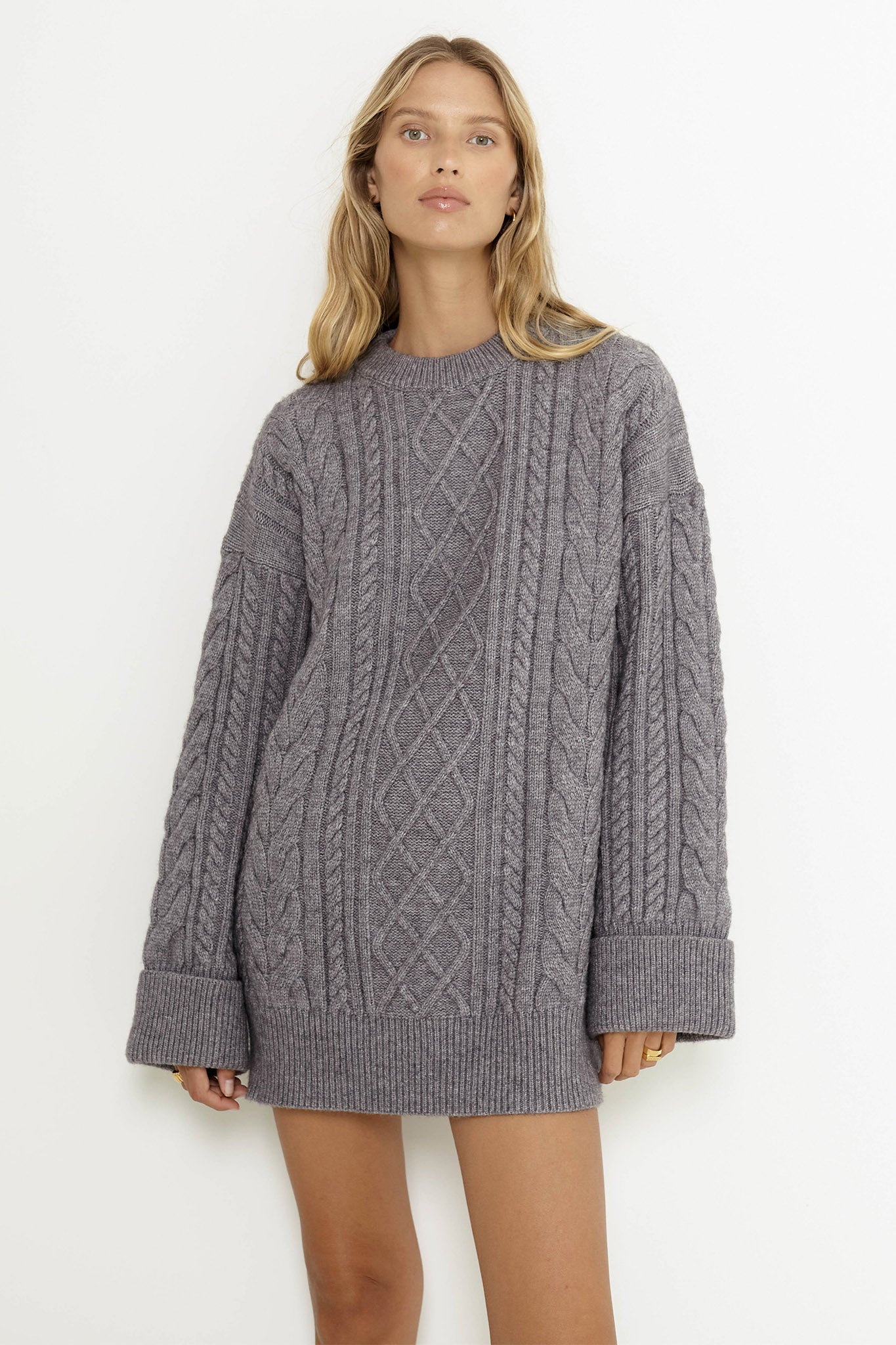 SNDYS Nellie Jumper Grey by Selfie Leslie Australia