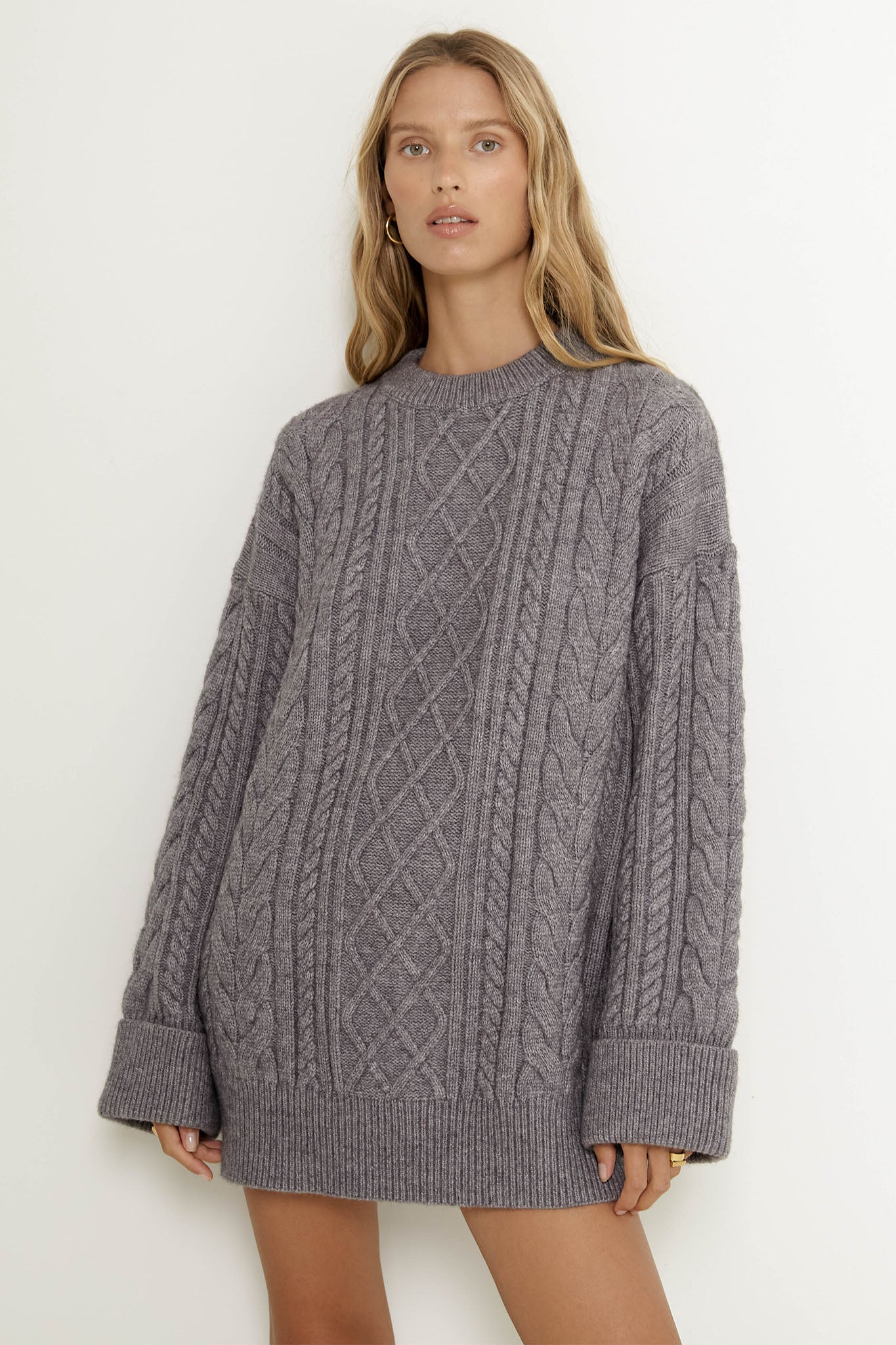 SNDYS Nellie Jumper Grey by Selfie Leslie Australia