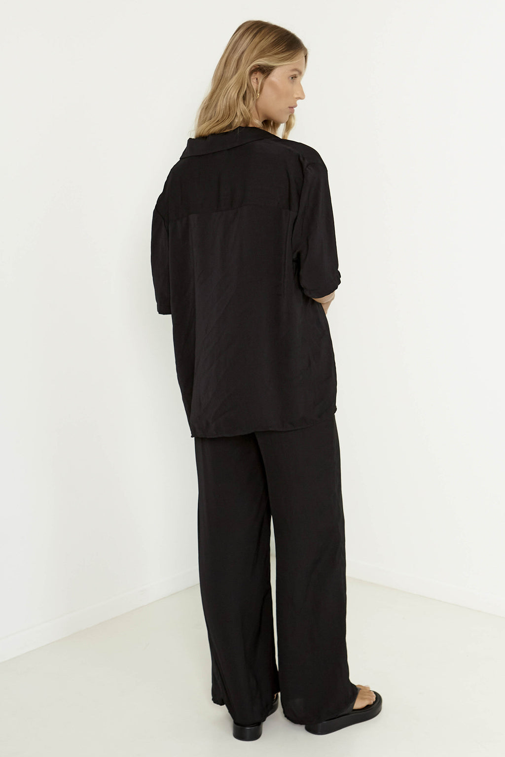 SNDYS Hallie Shirt Black by Selfie Leslie Australia