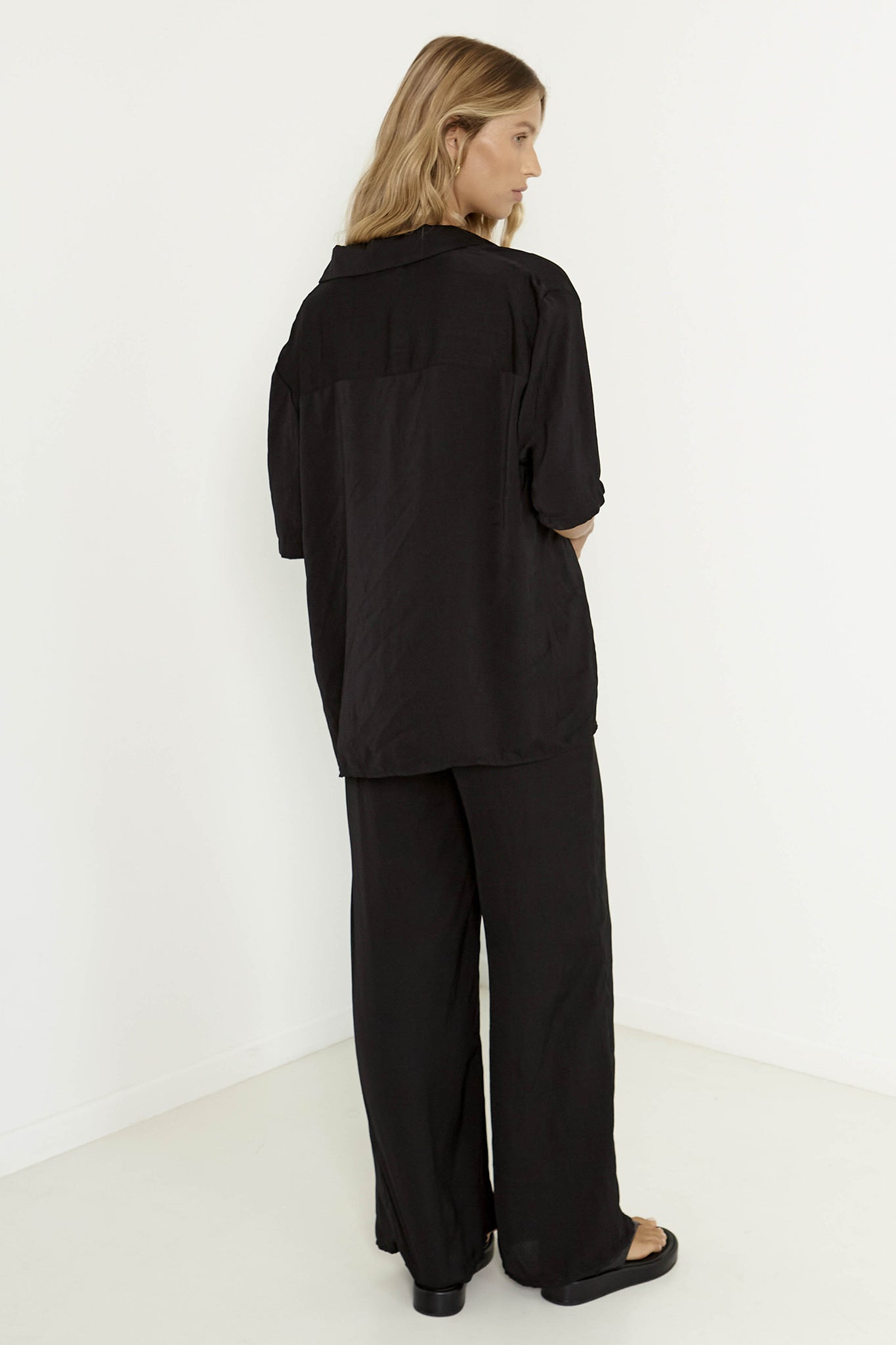 SNDYS Hallie Shirt Black by Selfie Leslie Australia