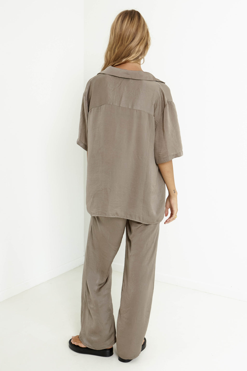 SNDYS Hallie Shirt Olive by Selfie Leslie Australia