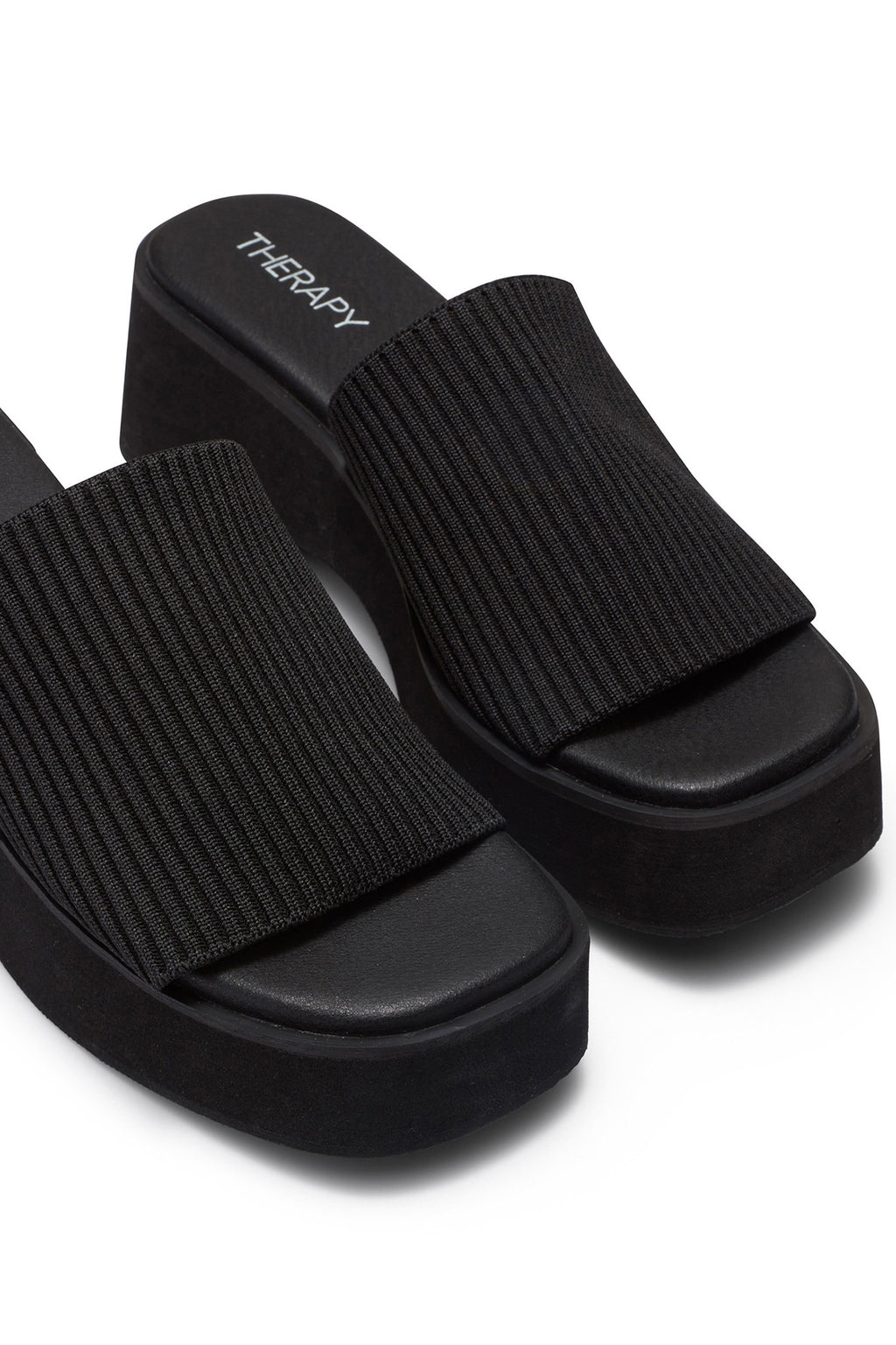 Therapy Nawty Sandal Black by Selfie Leslie Australia